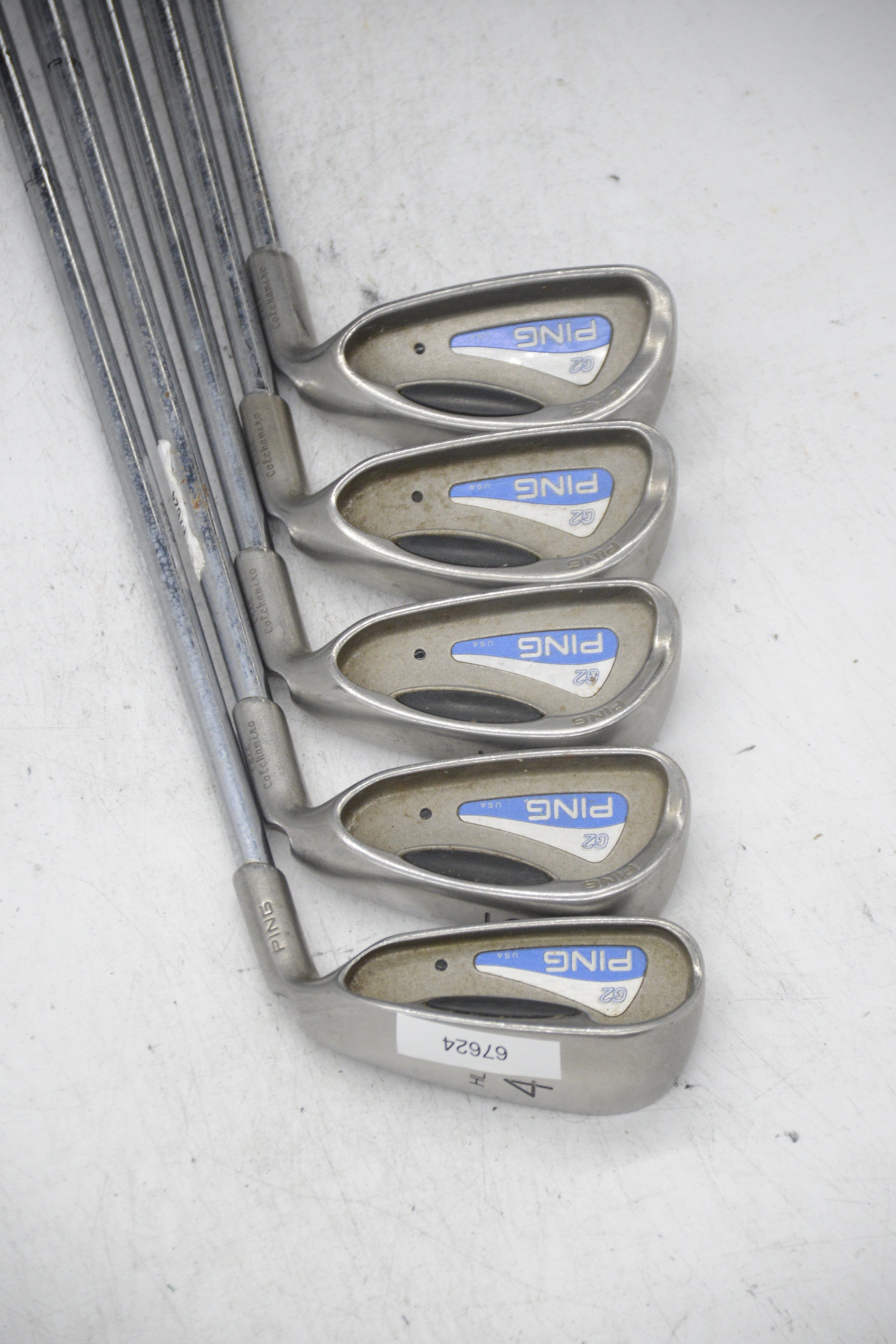 Ping G2 4-7, 9 Iron Set R Flex Std Length Golf Clubs GolfRoots 