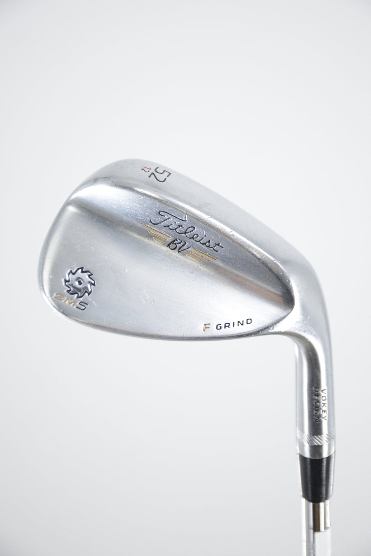 Titleist Vokey SM5 Tour Chrome 52 Degree Wedge Wedge Flex 35.25" Golf Clubs GolfRoots 