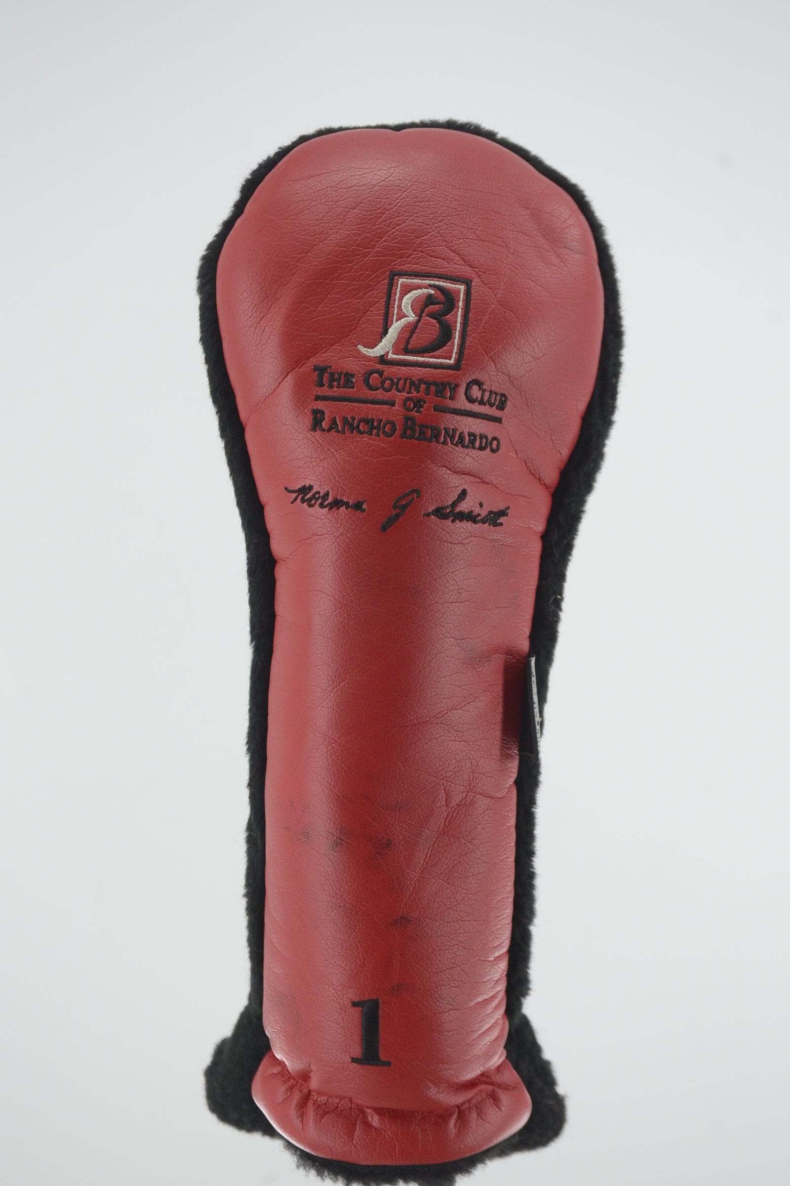 Misc CC Rancho Bernardo Red Driver Headcover Golf Clubs GolfRoots 
