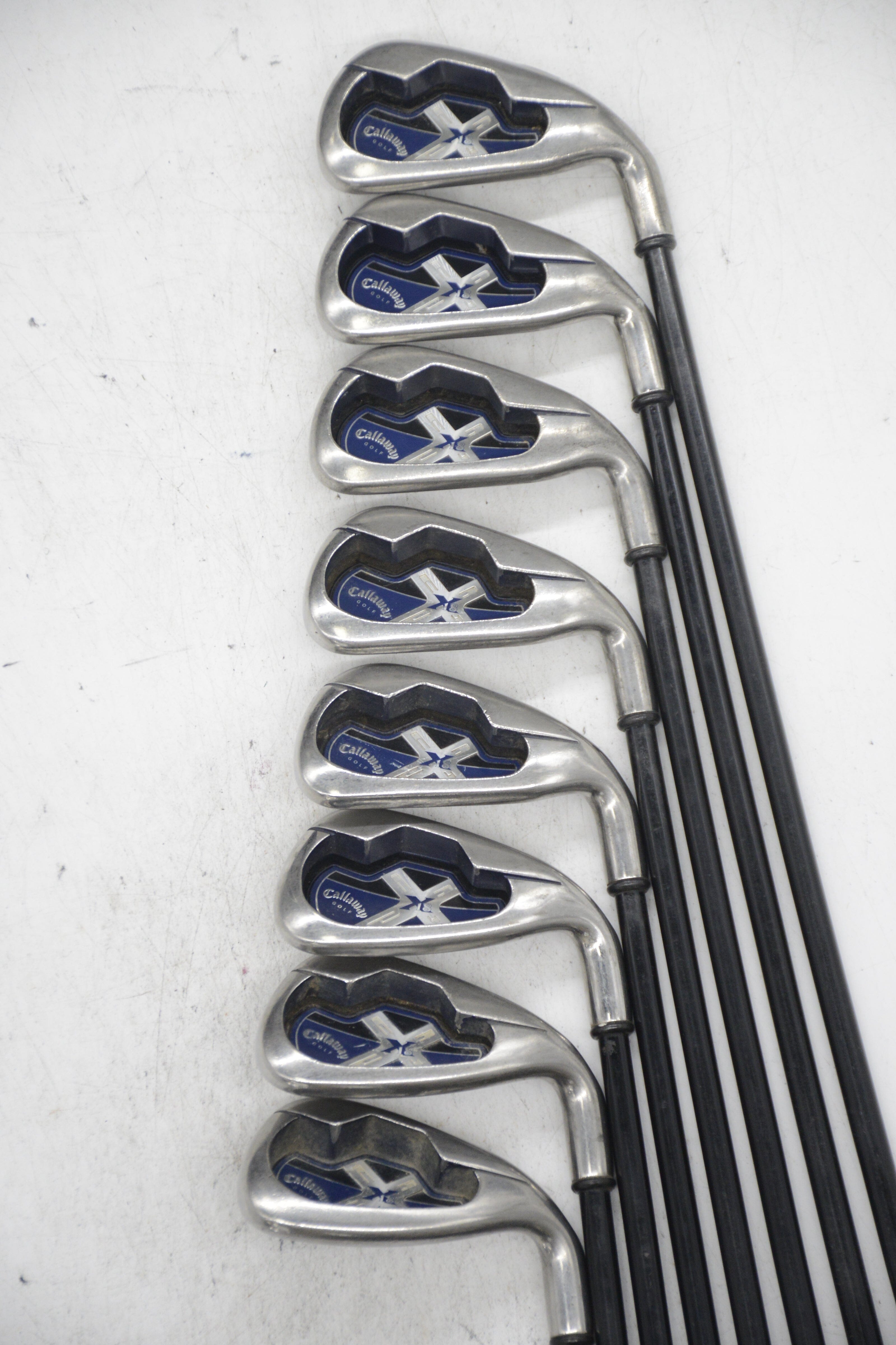 Callaway X-18 3-PW Iron Set R Flex -0.5" Golf Clubs GolfRoots 