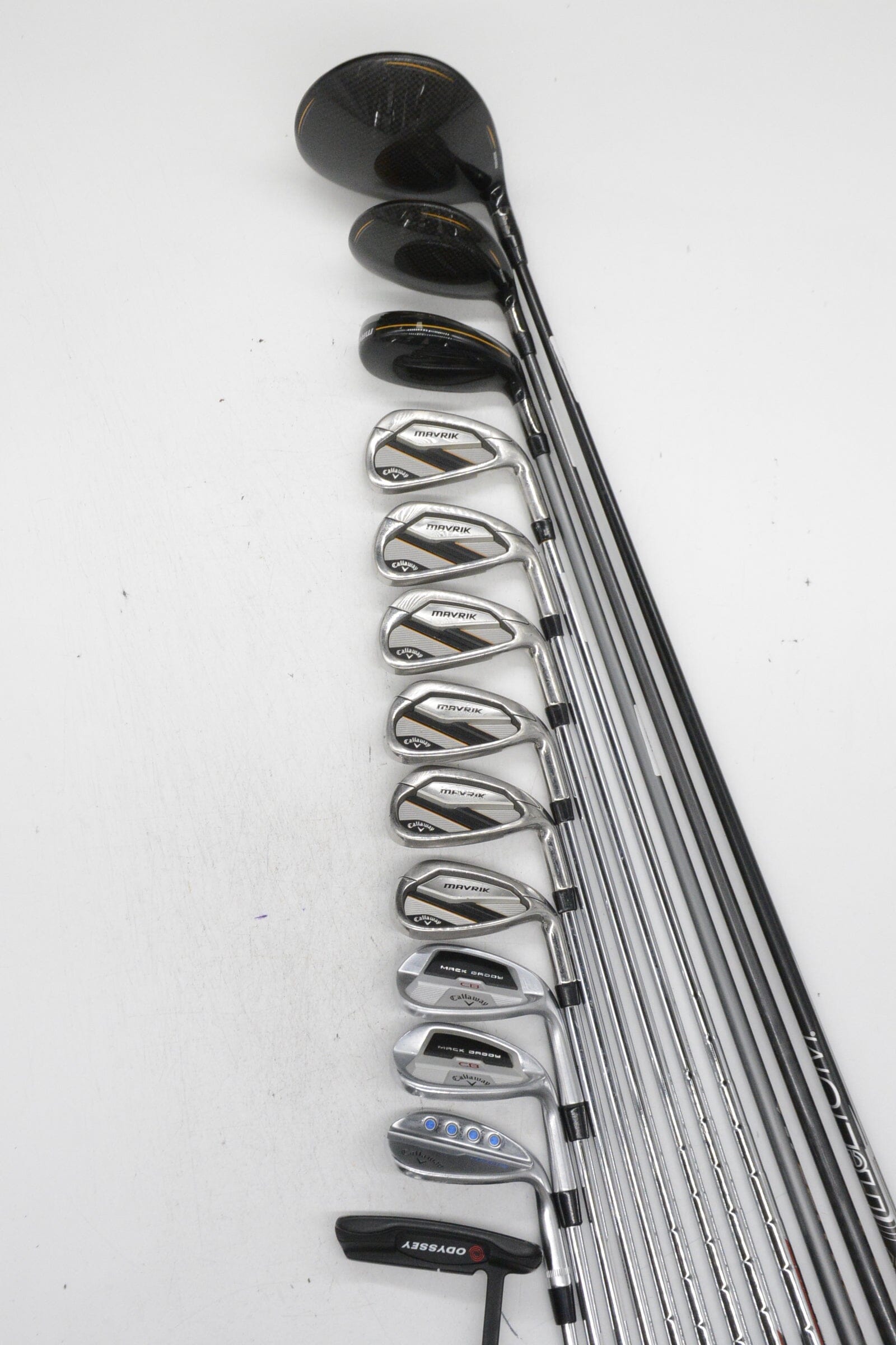 Callaway Mavrik Mixed Full Set R Flex -0.25" Golf Clubs GolfRoots 