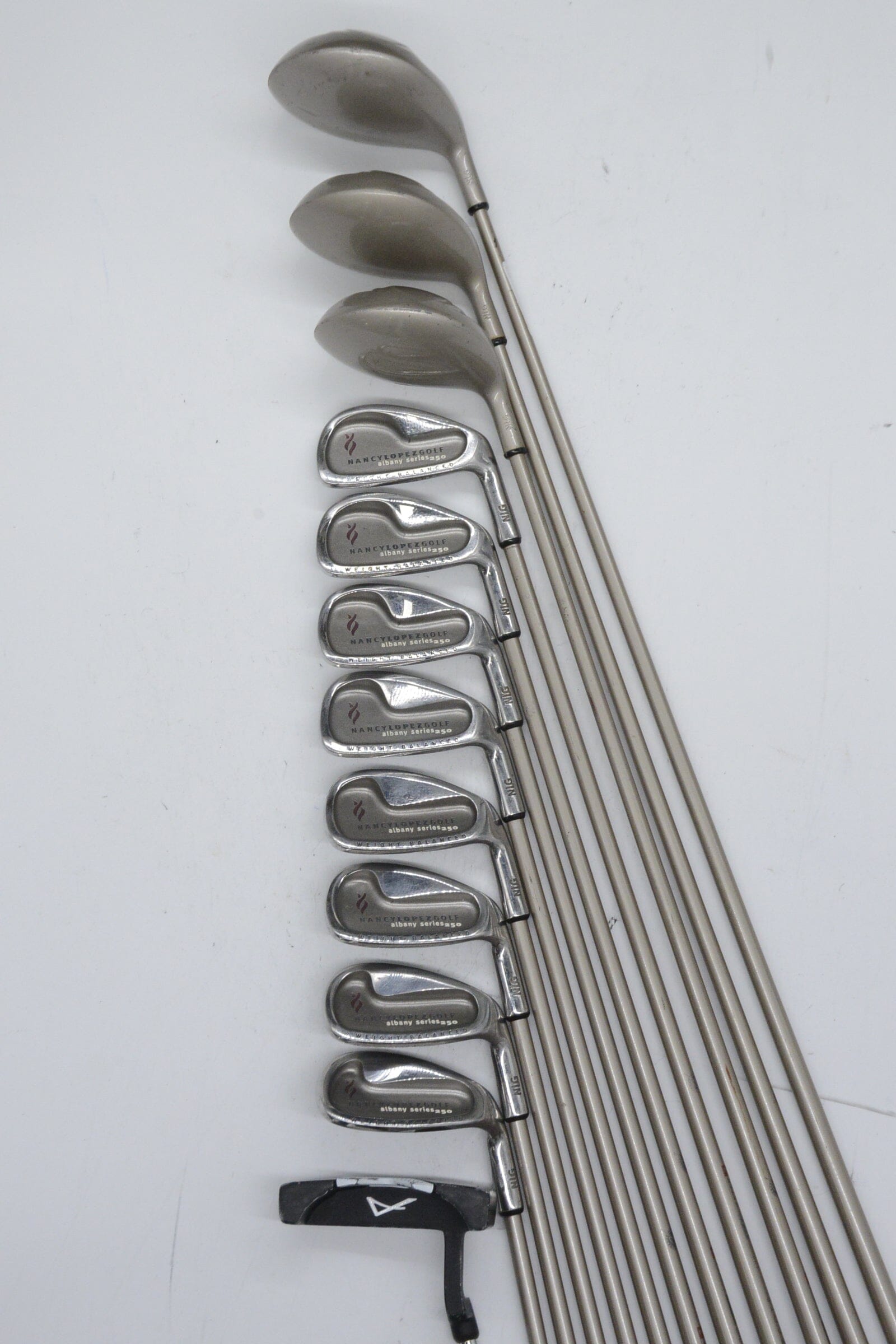 Women's Nancy Lopez Albany Series 250 Mixed Full Set W Flex Std Length Golf Clubs GolfRoots 