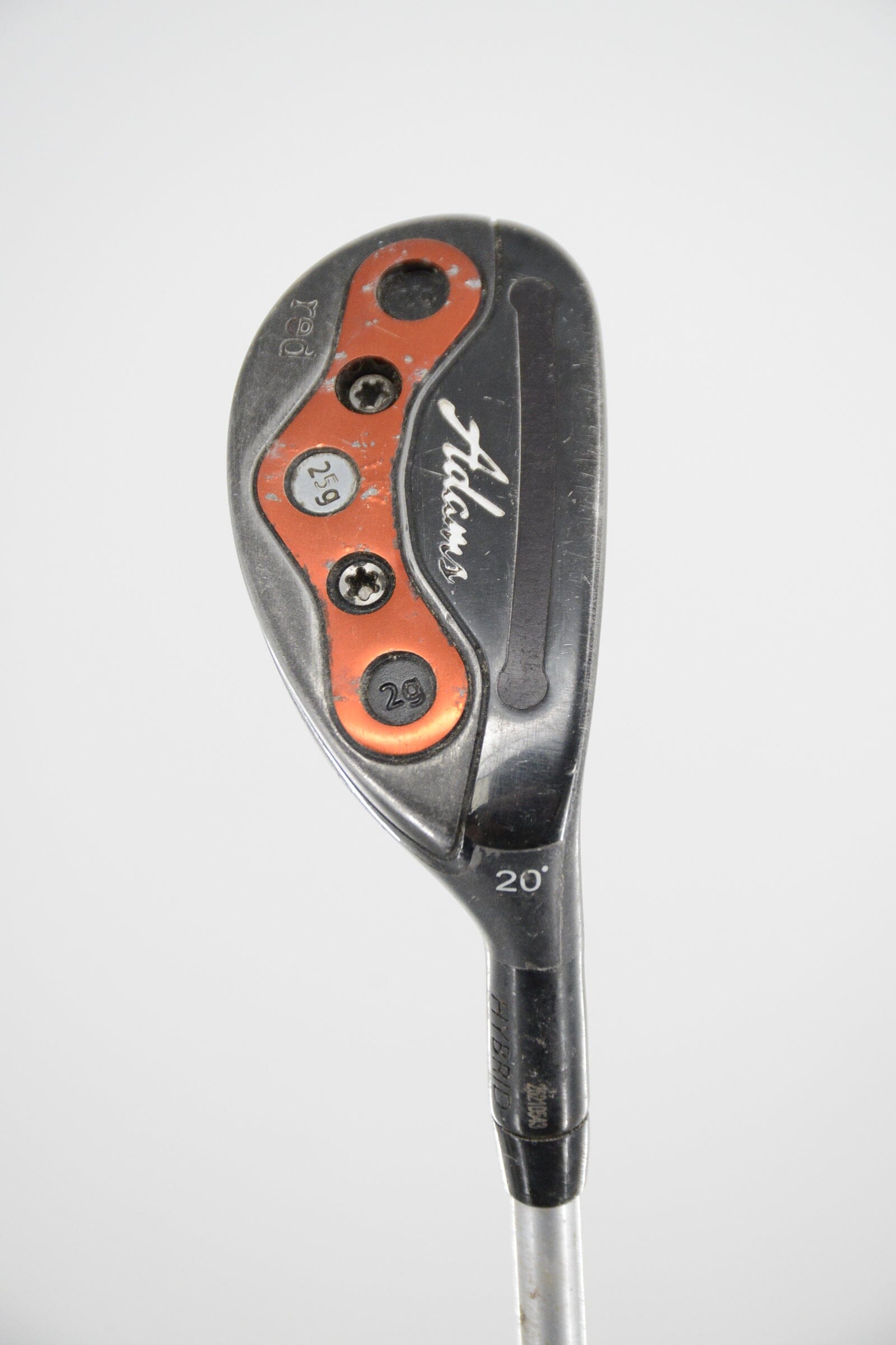 Adams Red 2015 20 Degree Hybrid S Flex 40.5" Golf Clubs GolfRoots 