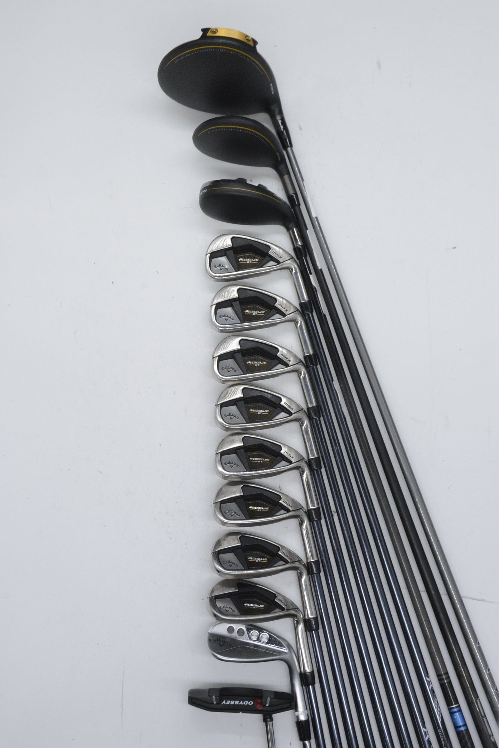 Callaway Rogue ST Max Mixed Full Set R Flex -0.5" Golf Clubs GolfRoots 