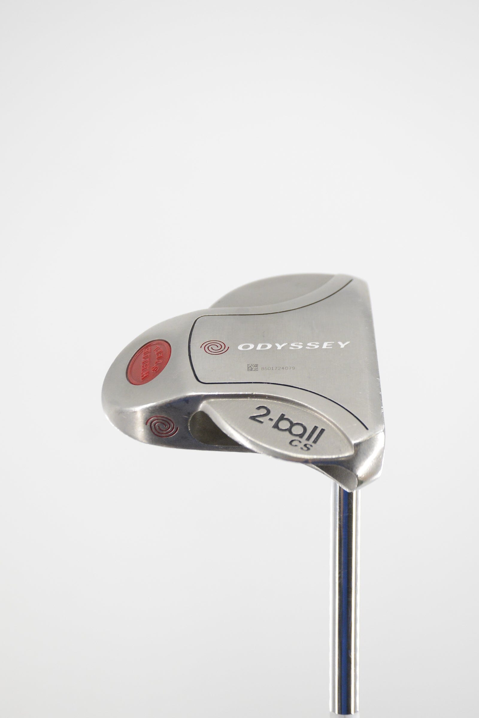 Odyssey White Steel 2-Ball Center Shaft Putter 36.25" Golf Clubs GolfRoots 