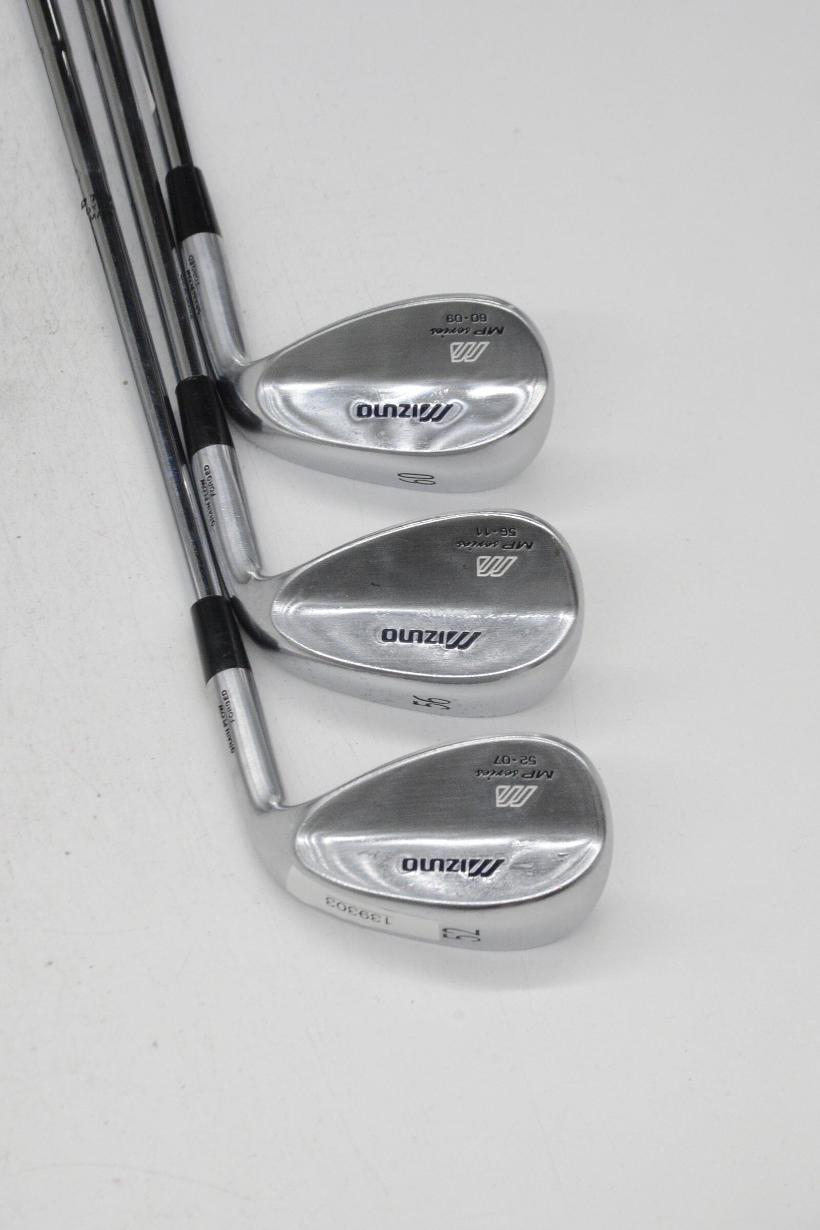 Mizuno MP Series 52, 56, 60 Degree Wedge Set S Flex Golf Clubs GolfRoots 