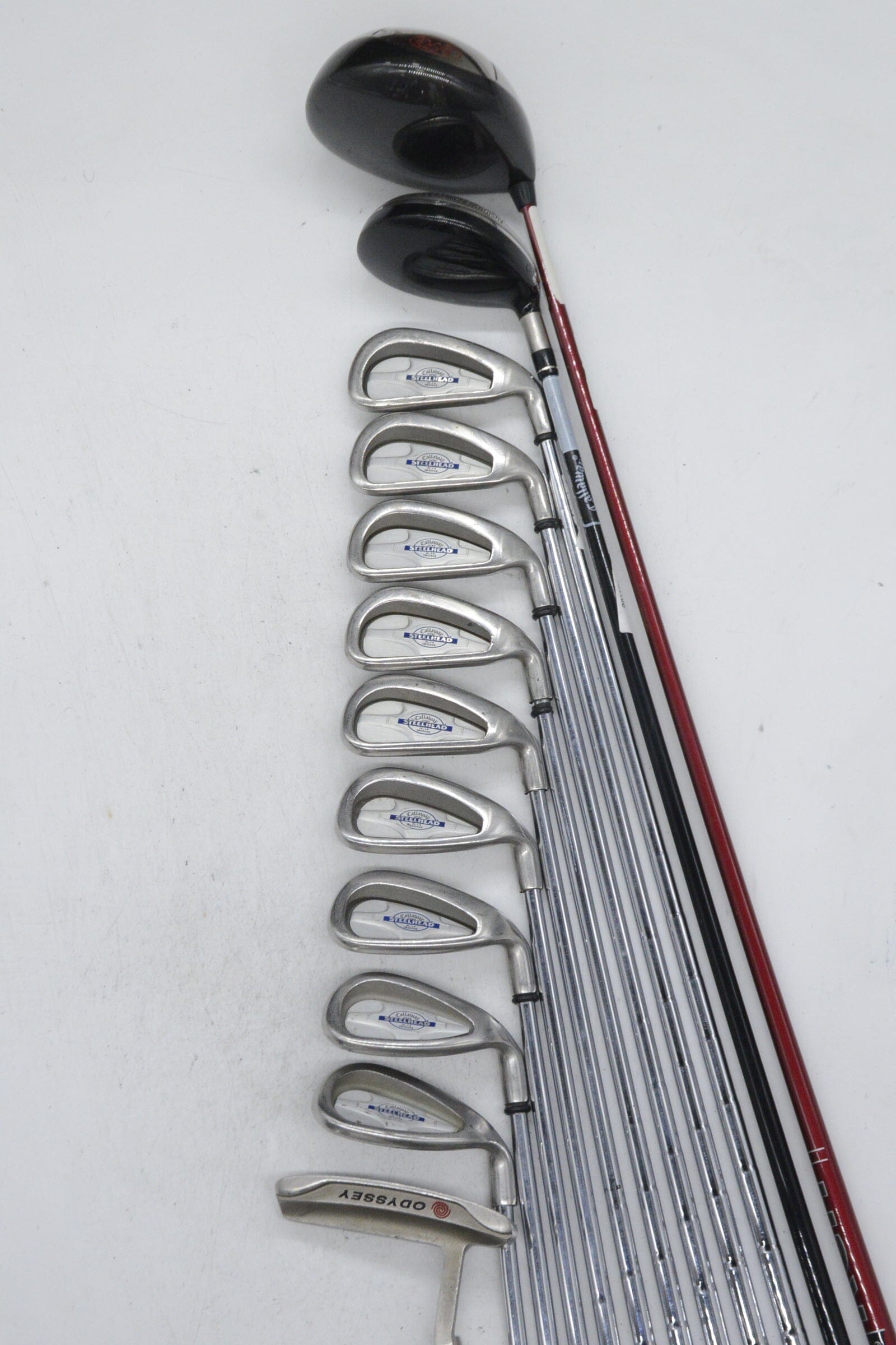 Callaway Steelhead X-14 Mixed Full Set R Flex +1" Golf Clubs GolfRoots 