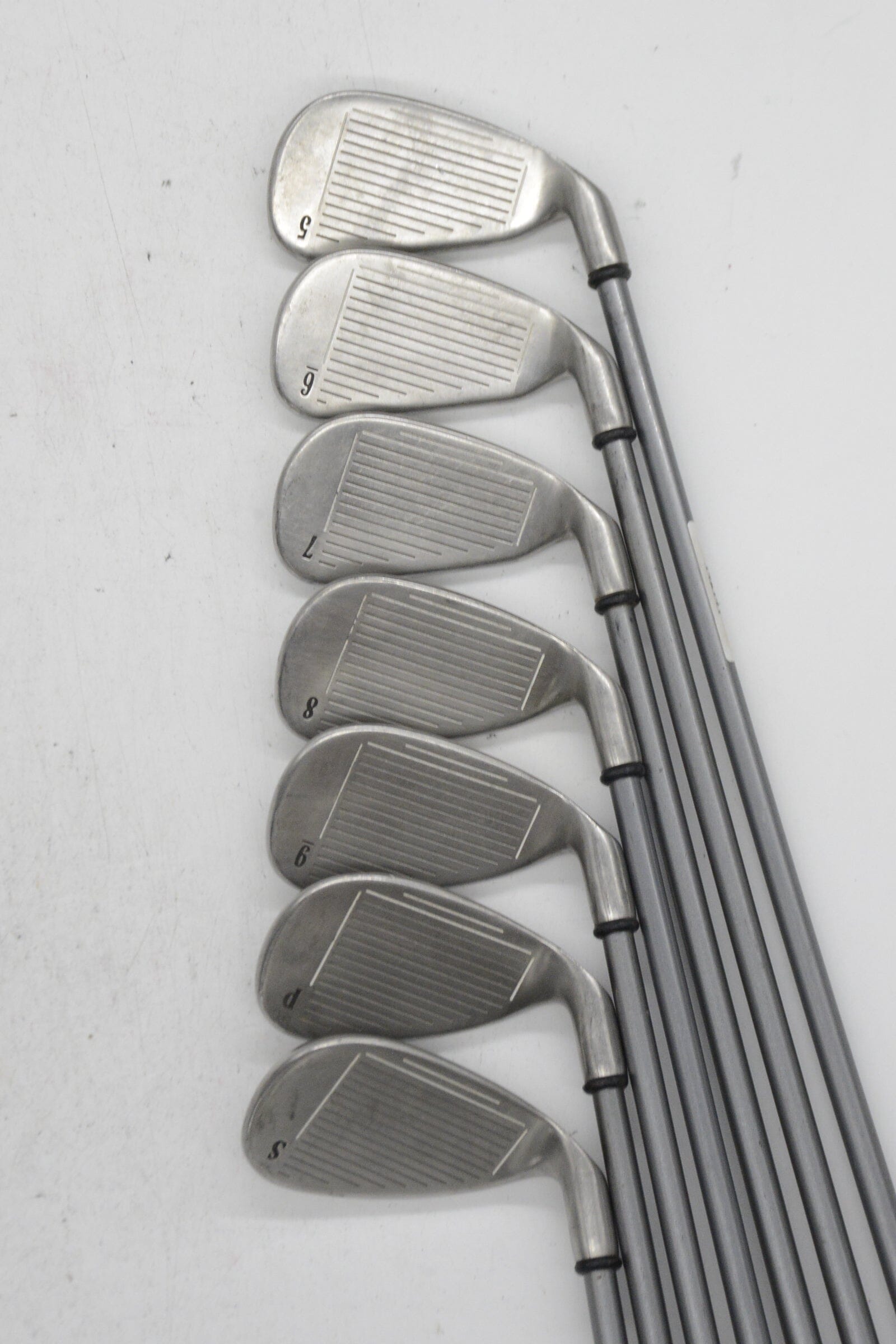 Lefty Callaway Steelhead X-14 5-PW, SW Iron Set R Flex -0.5" Golf Clubs GolfRoots 