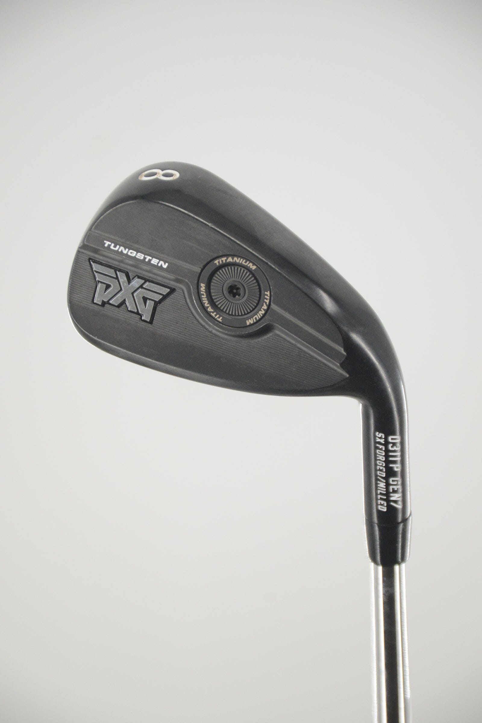 PXG 0311P Gen 7 Black 7-GW Iron Set X Flex +0.5"