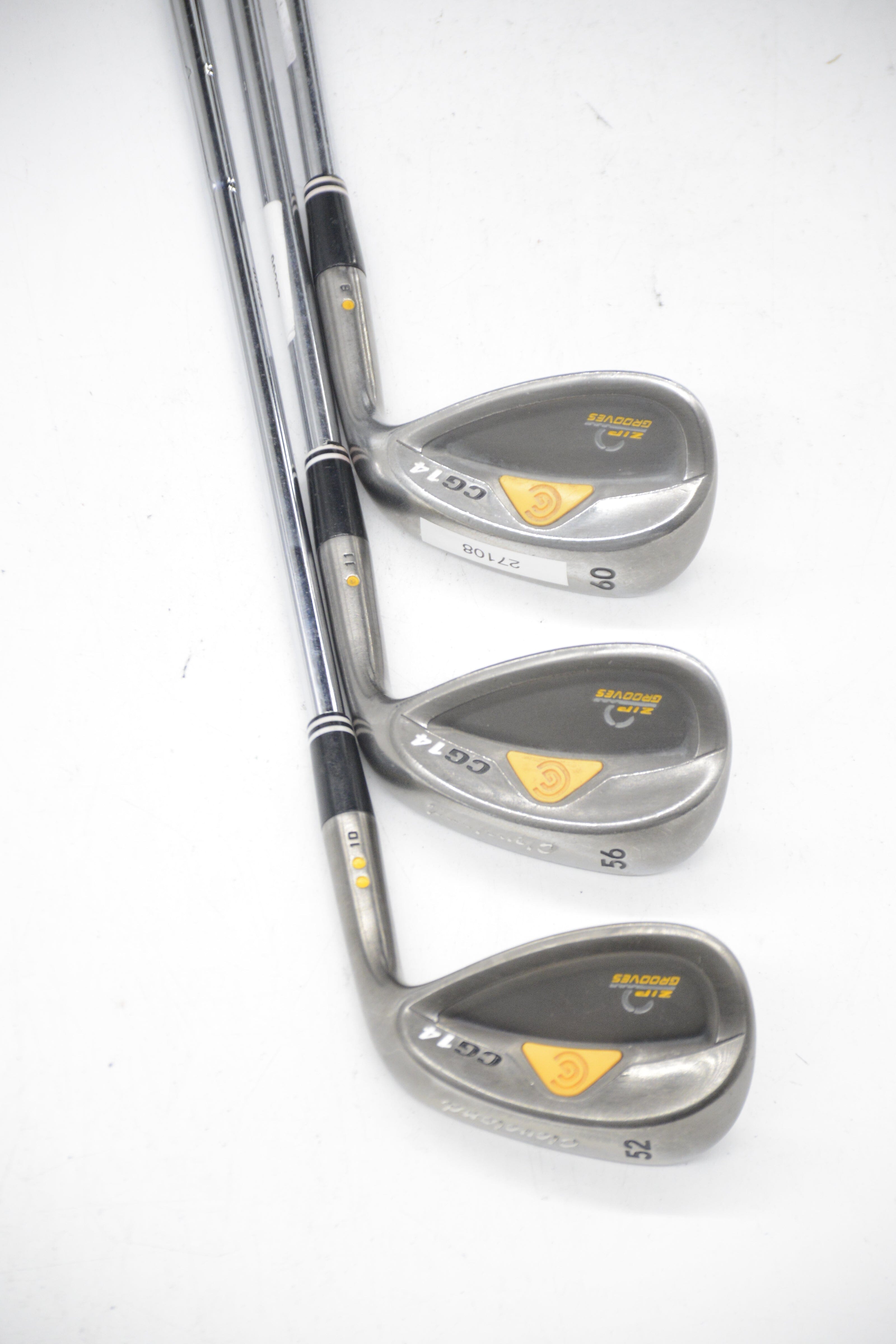 Cleveland CG14 Black Pearl 52, 56, 60 Degree Wedge Set Wedge Flex Golf Clubs GolfRoots 