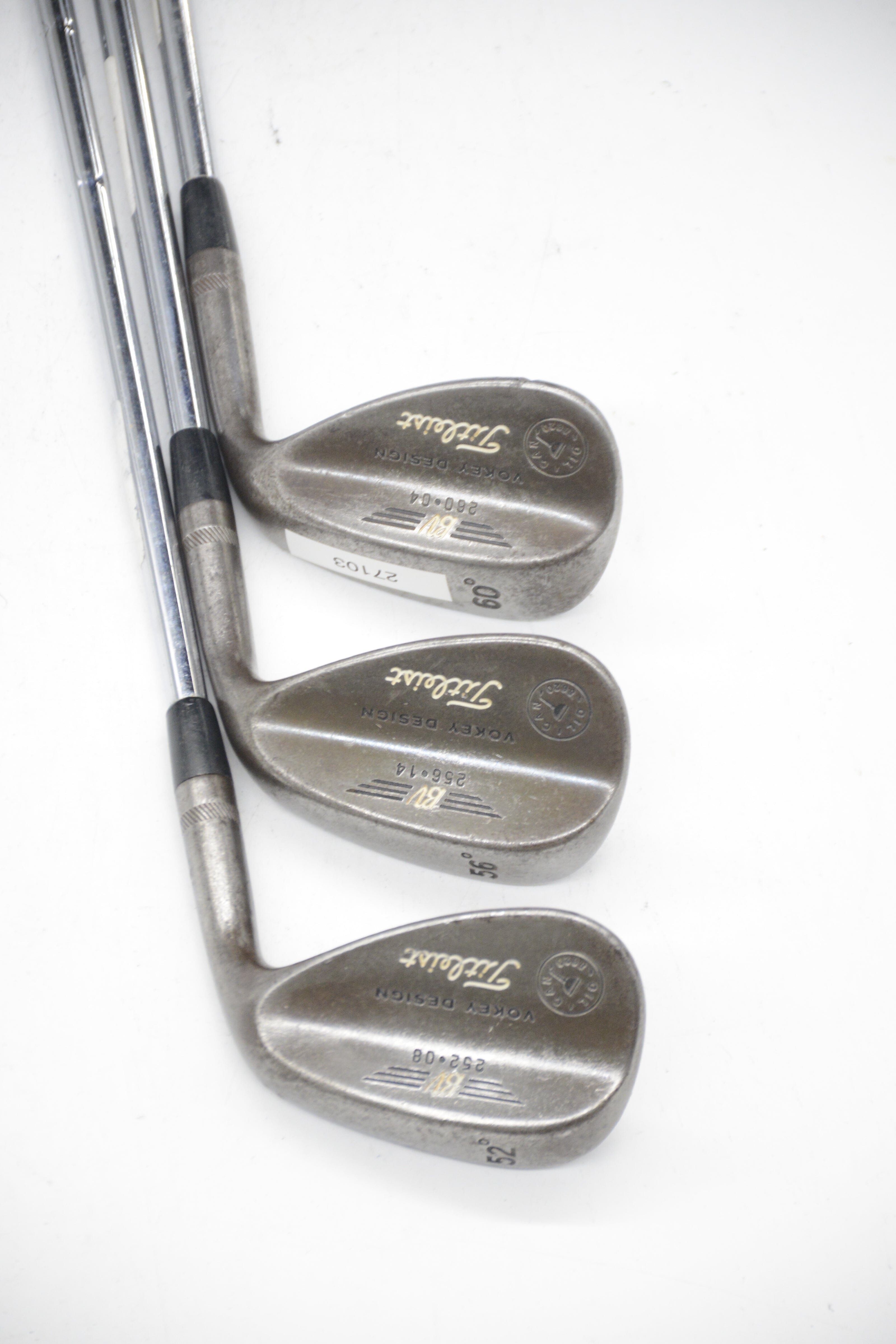 Titleist Vokey Oil Can 52, 56, 60 Degree Wedge Set Wedge Flex Golf Clubs GolfRoots 