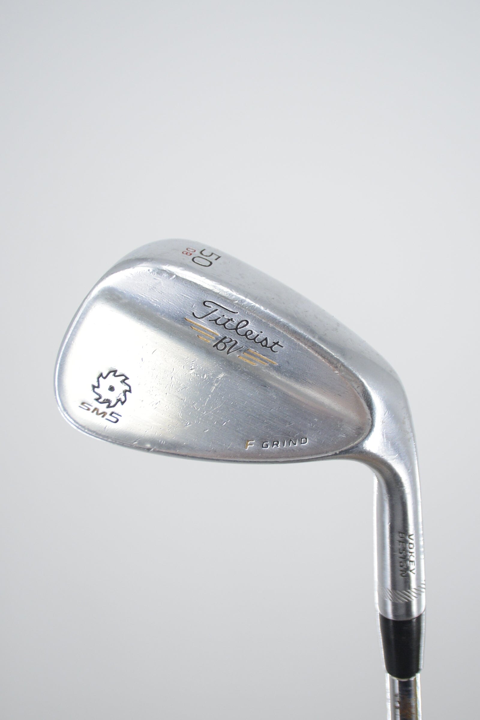 Titleist Vokey SM5 Tour Chrome 50 Degree Wedge S Flex 36.25" Golf Clubs GolfRoots 