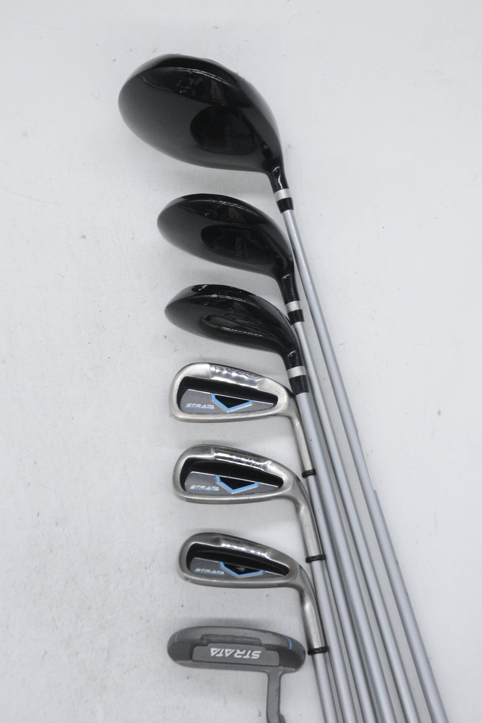 Women's Strata (No 8 Iron, PW and GW) Mixed Full Set W Flex -0.25" Golf Clubs GolfRoots 