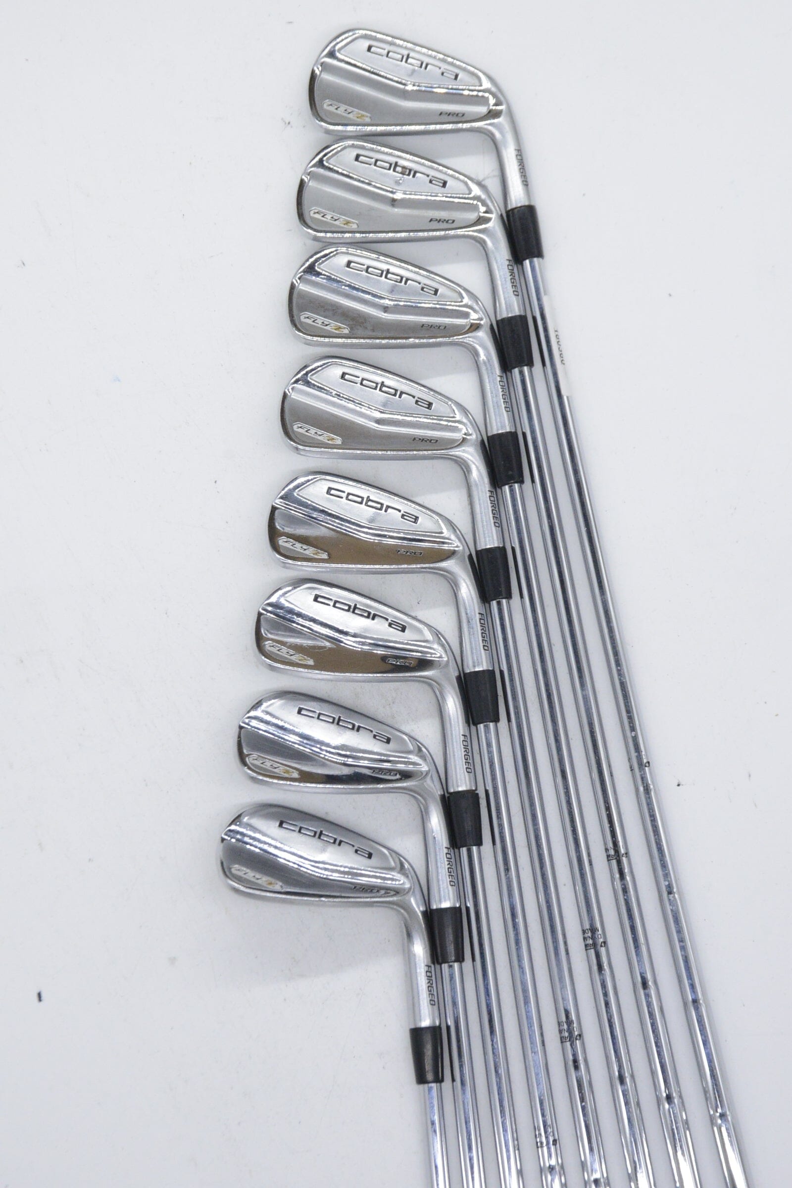 Cobra Fly-Z Pro 3-PW Iron Set S Flex Std Length Golf Clubs GolfRoots 