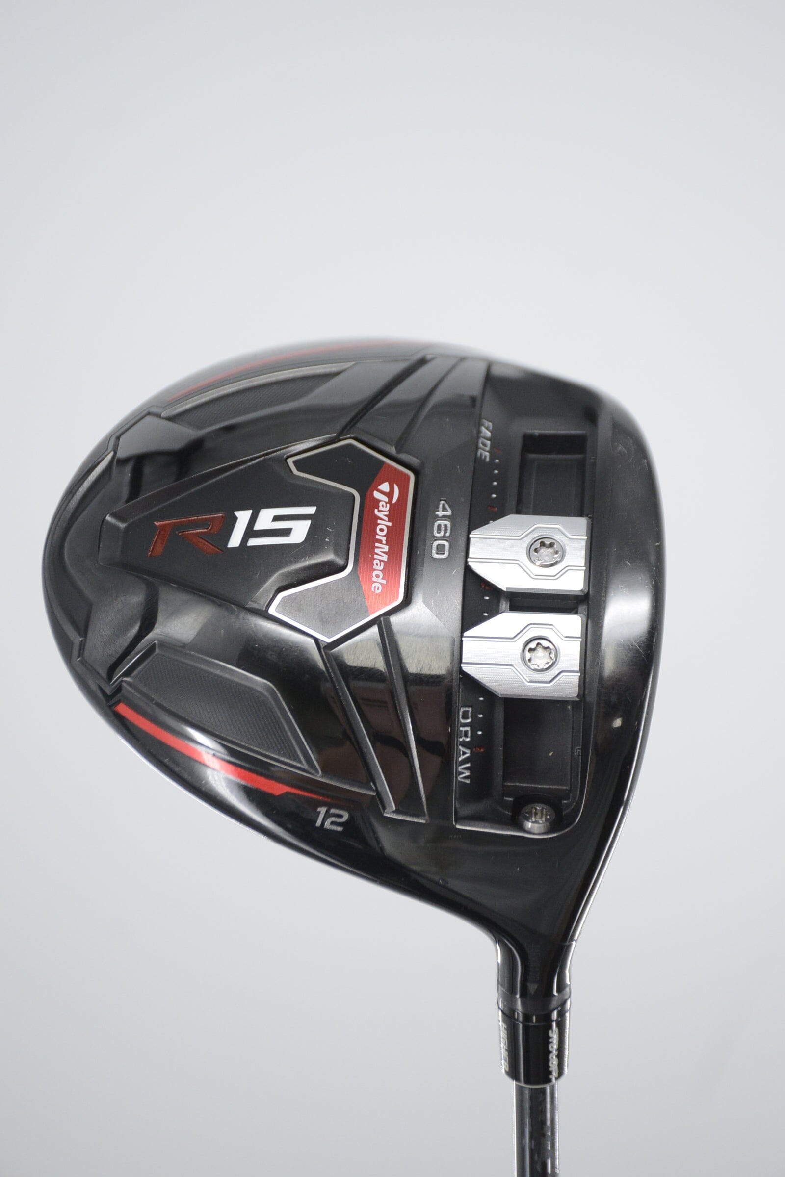 TaylorMade R15 Black 12 Degree Driver S Flex 45.5" Golf Clubs GolfRoots 