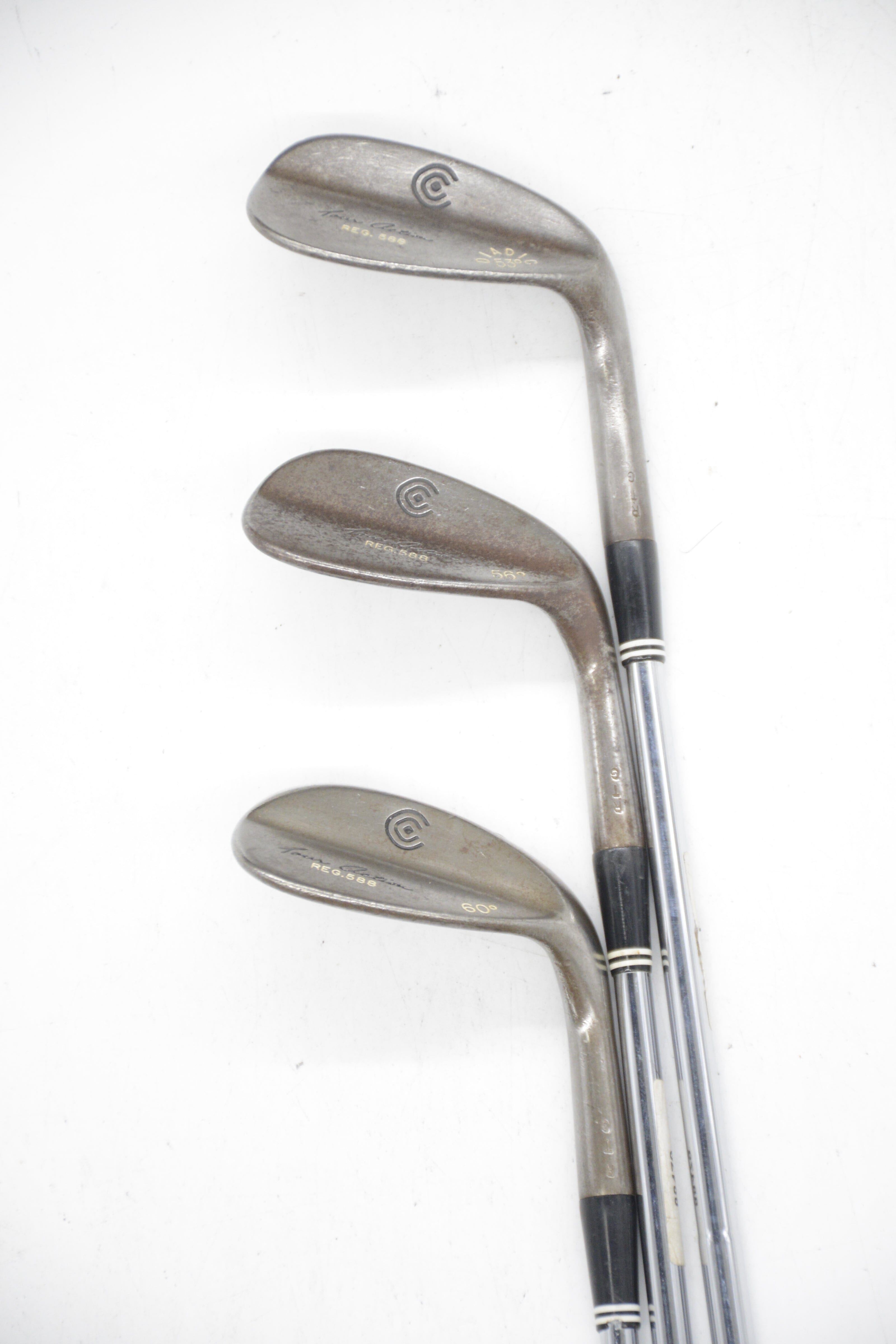 Cleveland 588 Tour Action 53, 56, 60 Degree Wedge Set Wedge Flex Golf Clubs GolfRoots 