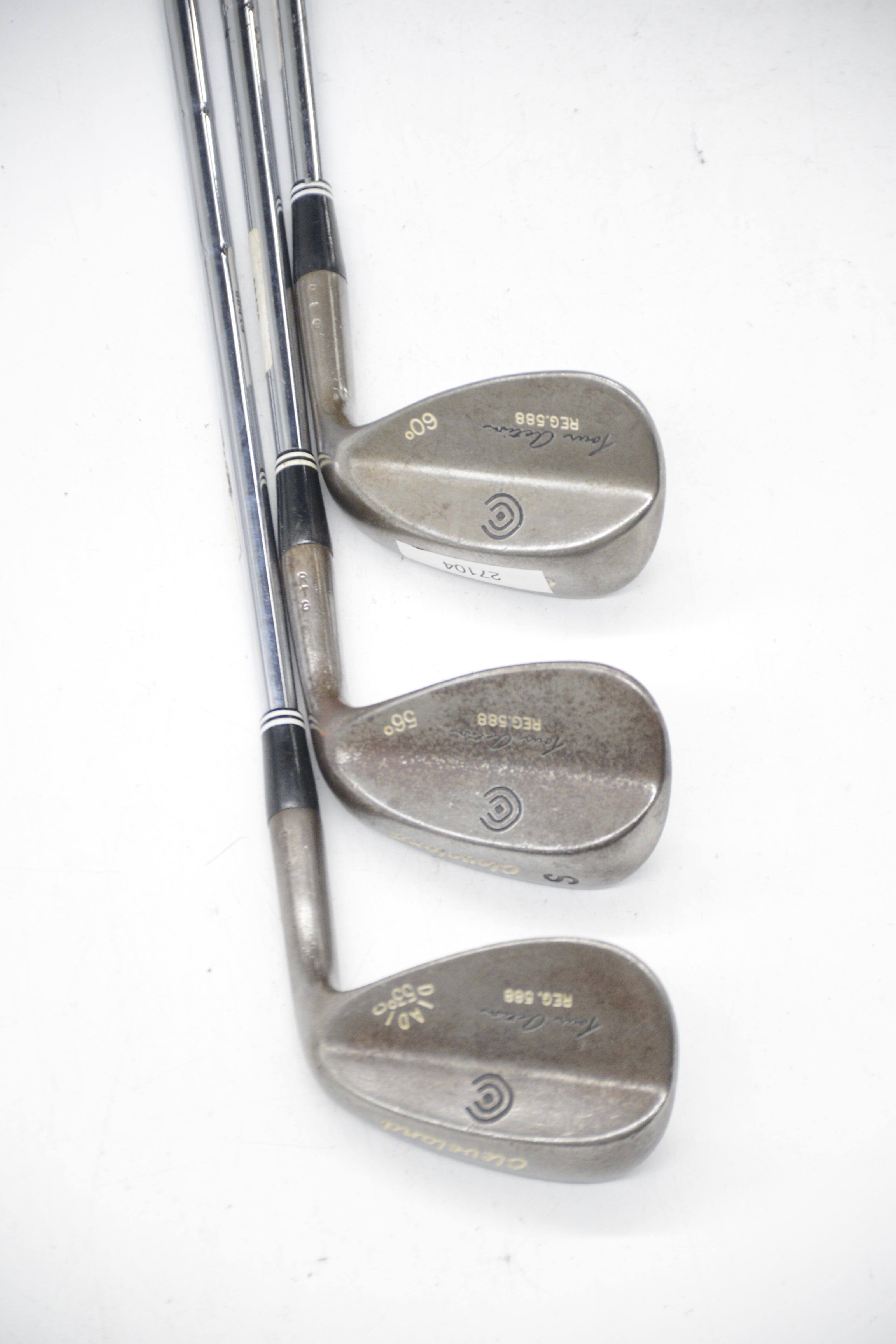 Cleveland 588 Tour Action 53, 56, 60 Degree Wedge Set Wedge Flex Golf Clubs GolfRoots 