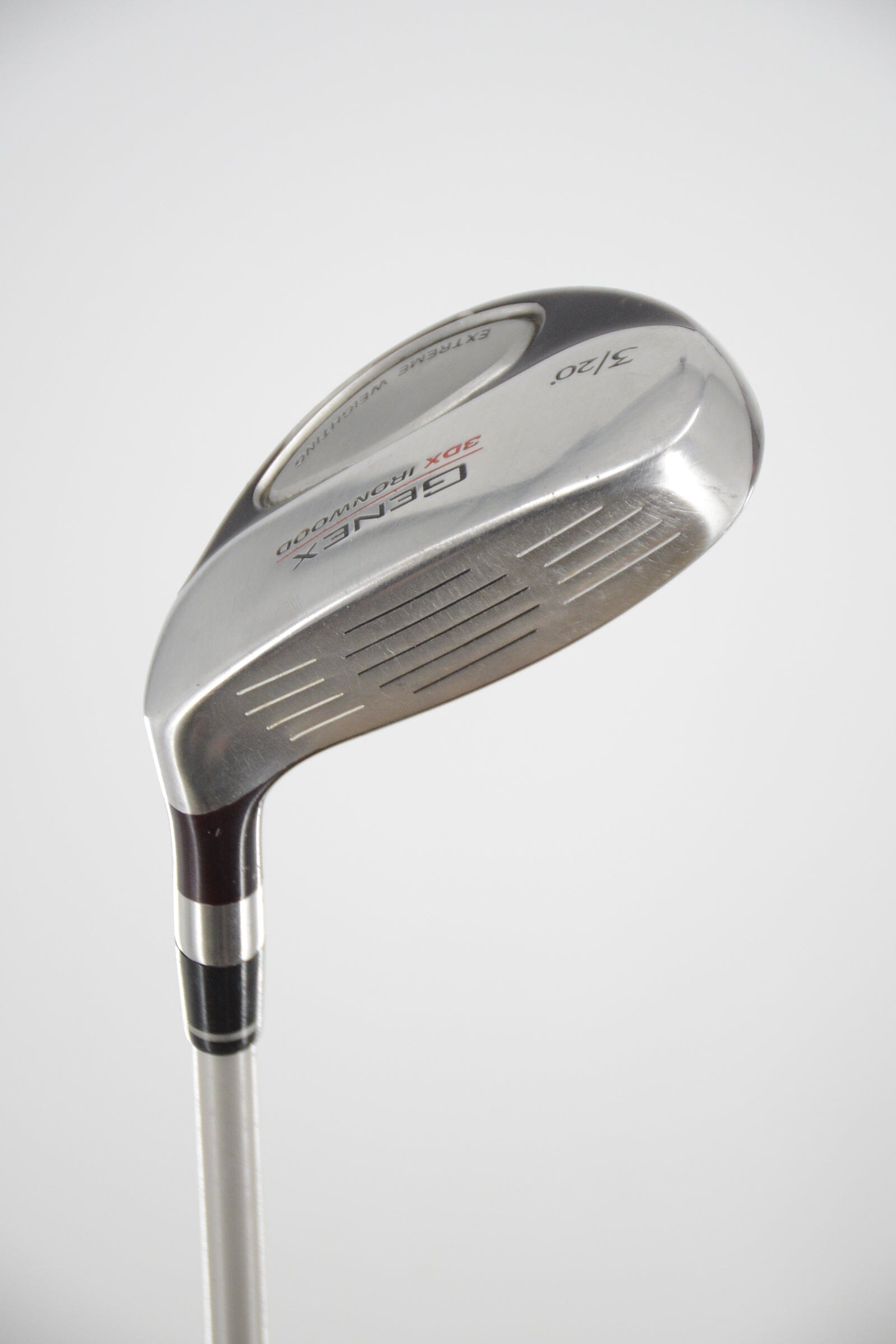 Women's Nickent Genex 3Dx Ironwood 3 Hybrid W Flex 39.25" Golf Clubs GolfRoots 