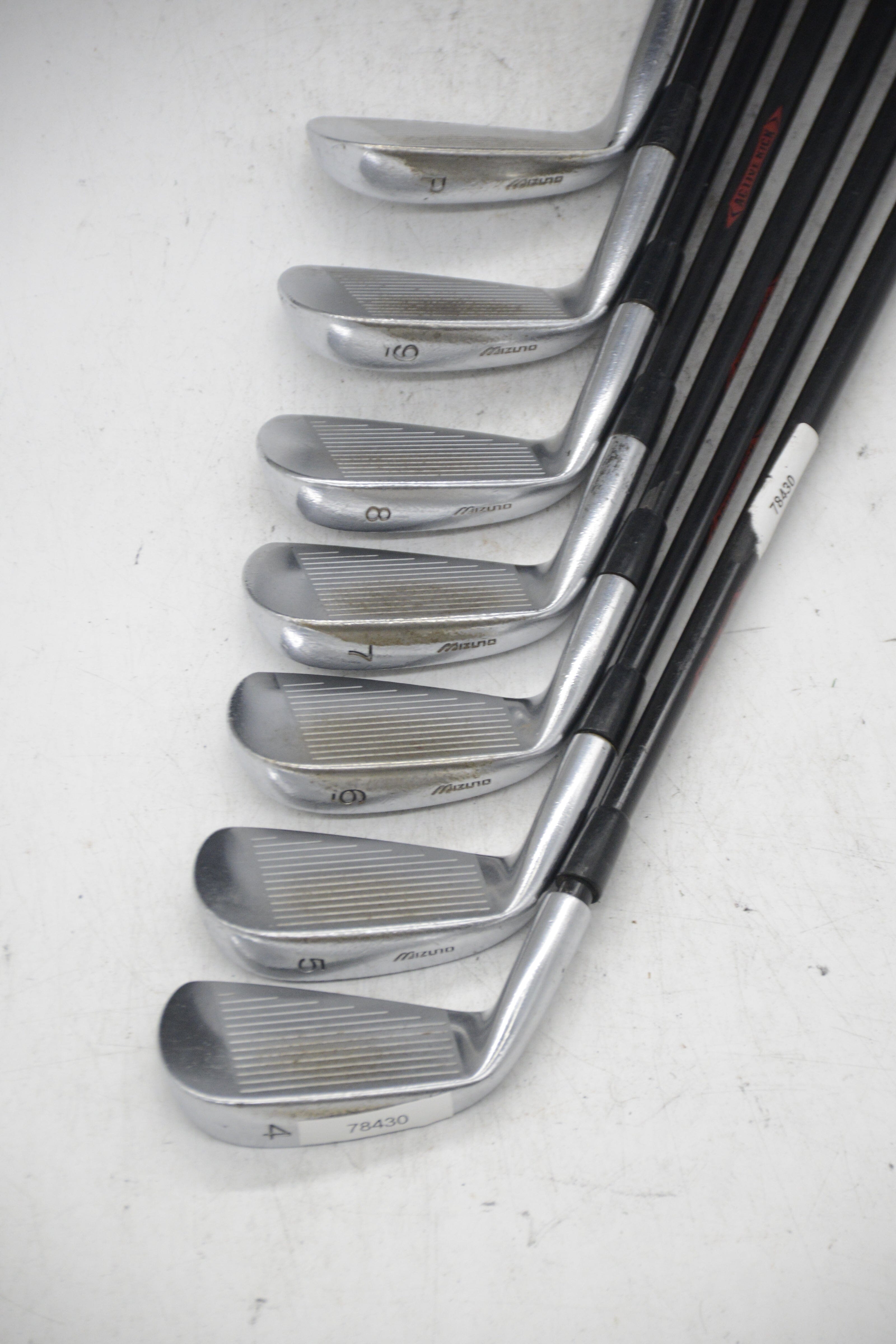 Mizuno T-Zoid Comp EZ 4-PW Iron Set S Flex +0.5" Golf Clubs GolfRoots 