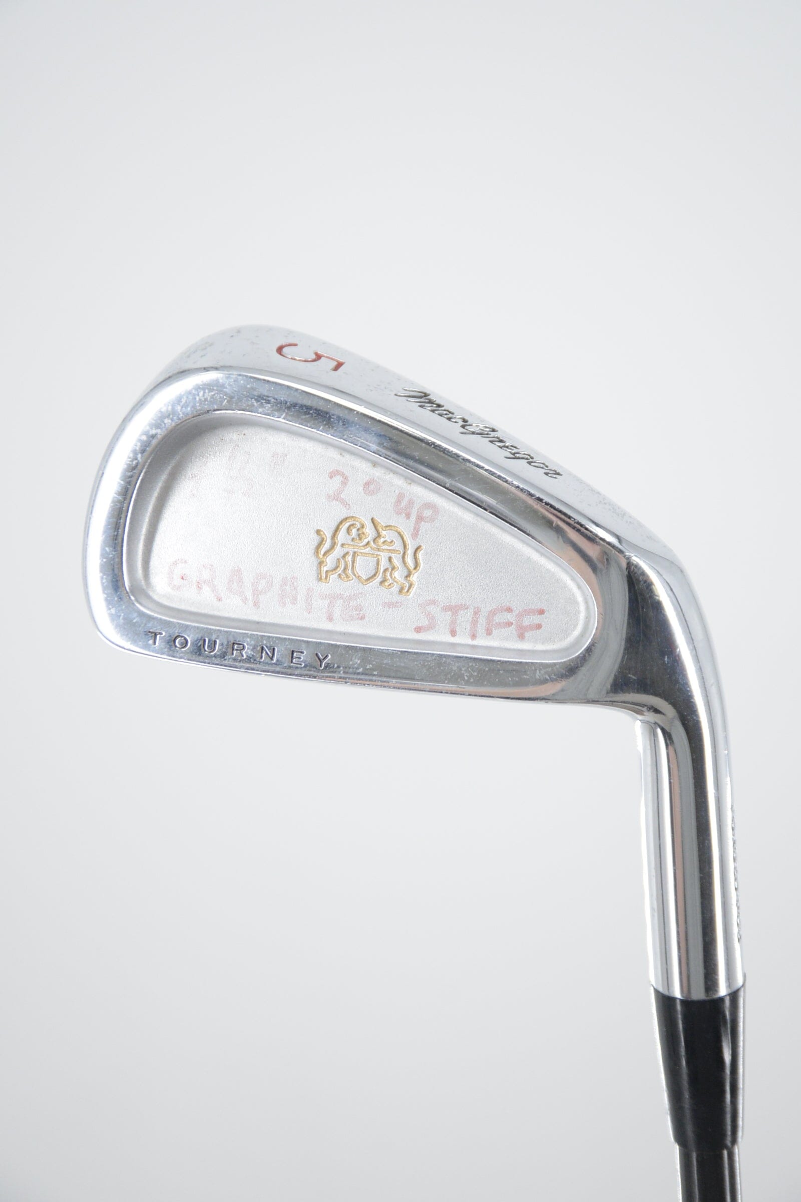 MacGregor Tourney PCB 5 Iron S Flex 38" Golf Clubs GolfRoots 