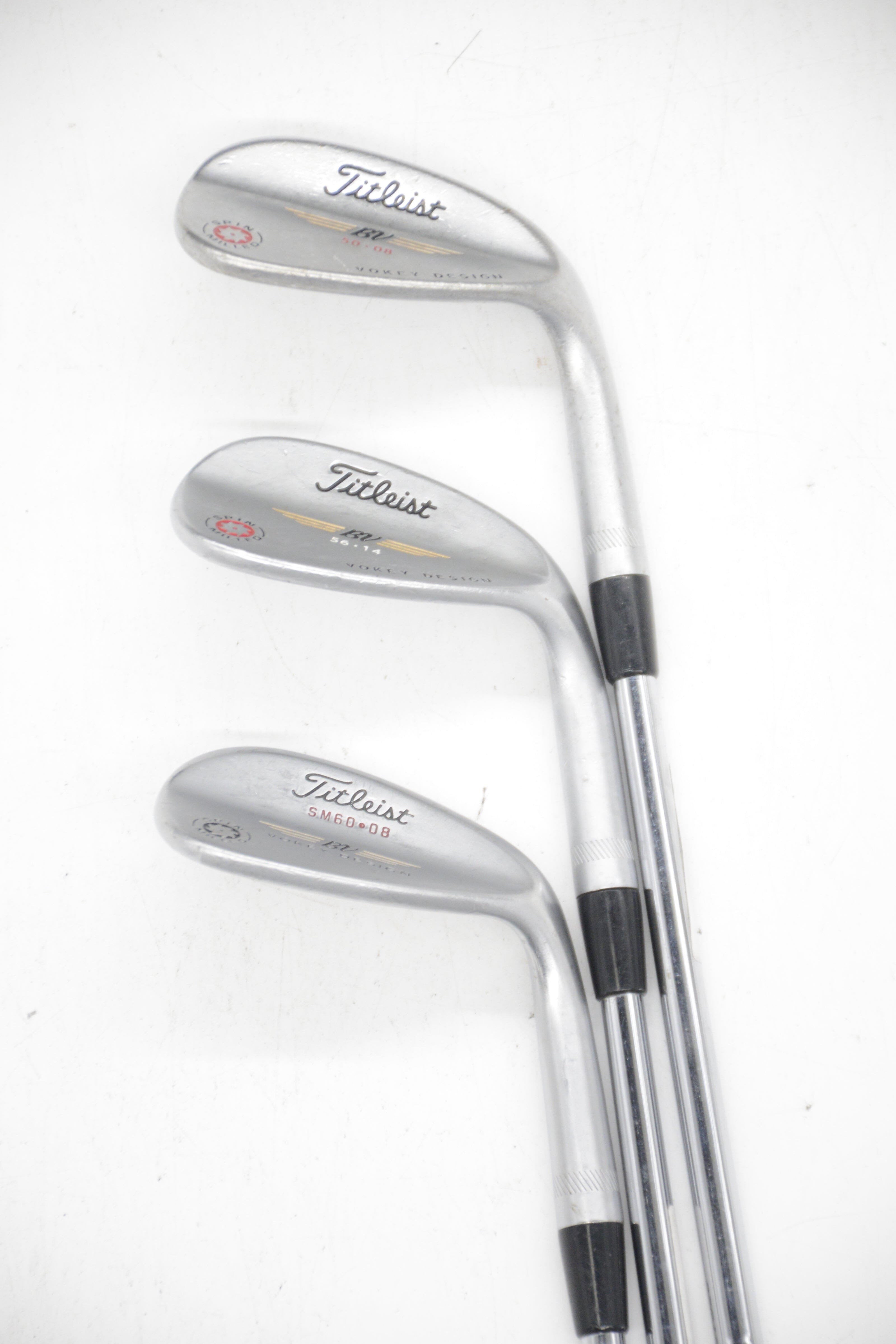 Titleist Vokey Spin Milled 50, 56, 60 Degree Wedge Set Wedge Flex Golf Clubs GolfRoots 