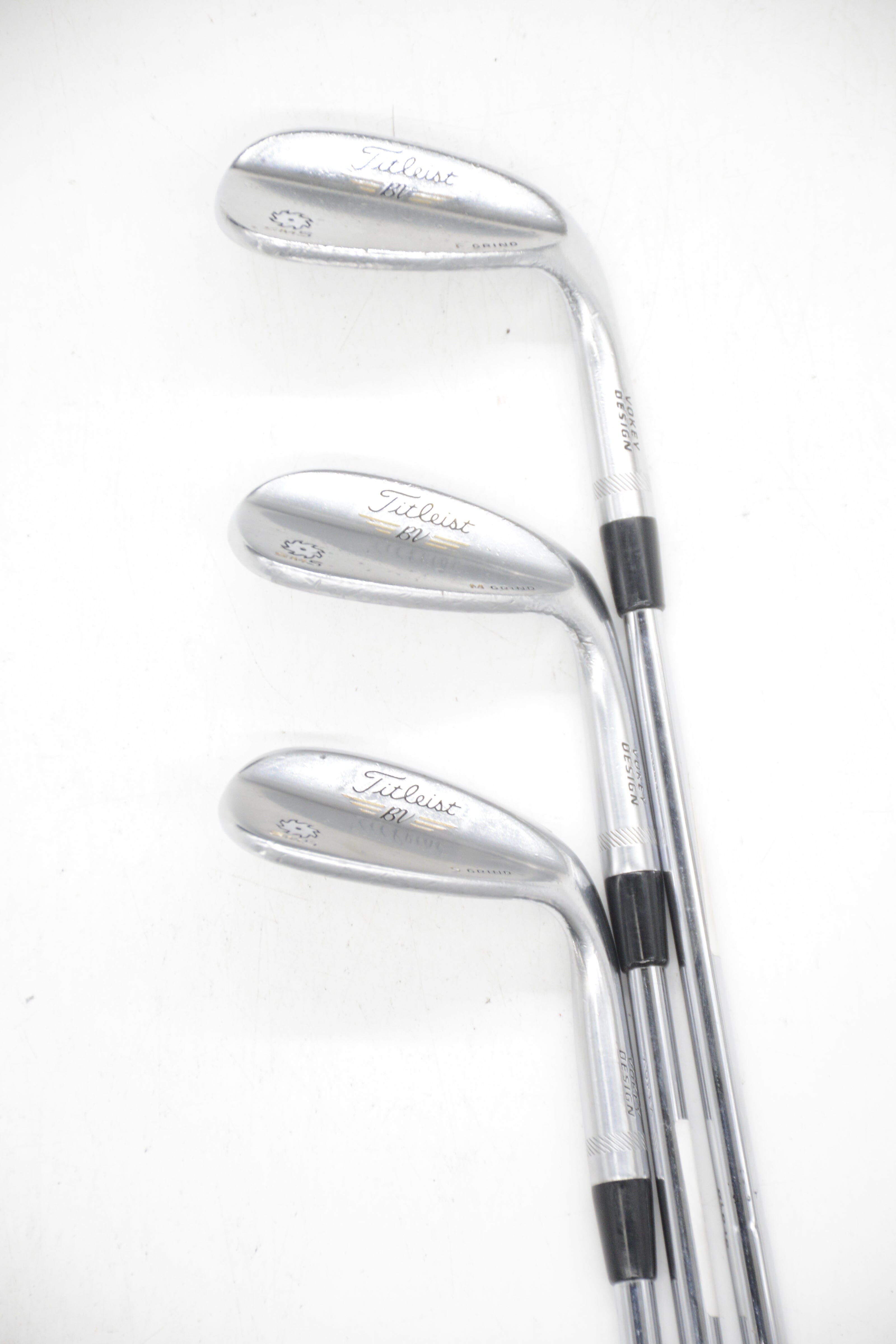 Titleist Vokey SM5 Tour Chrome 52, 56, 60 Degree Wedge Set Wedge Flex