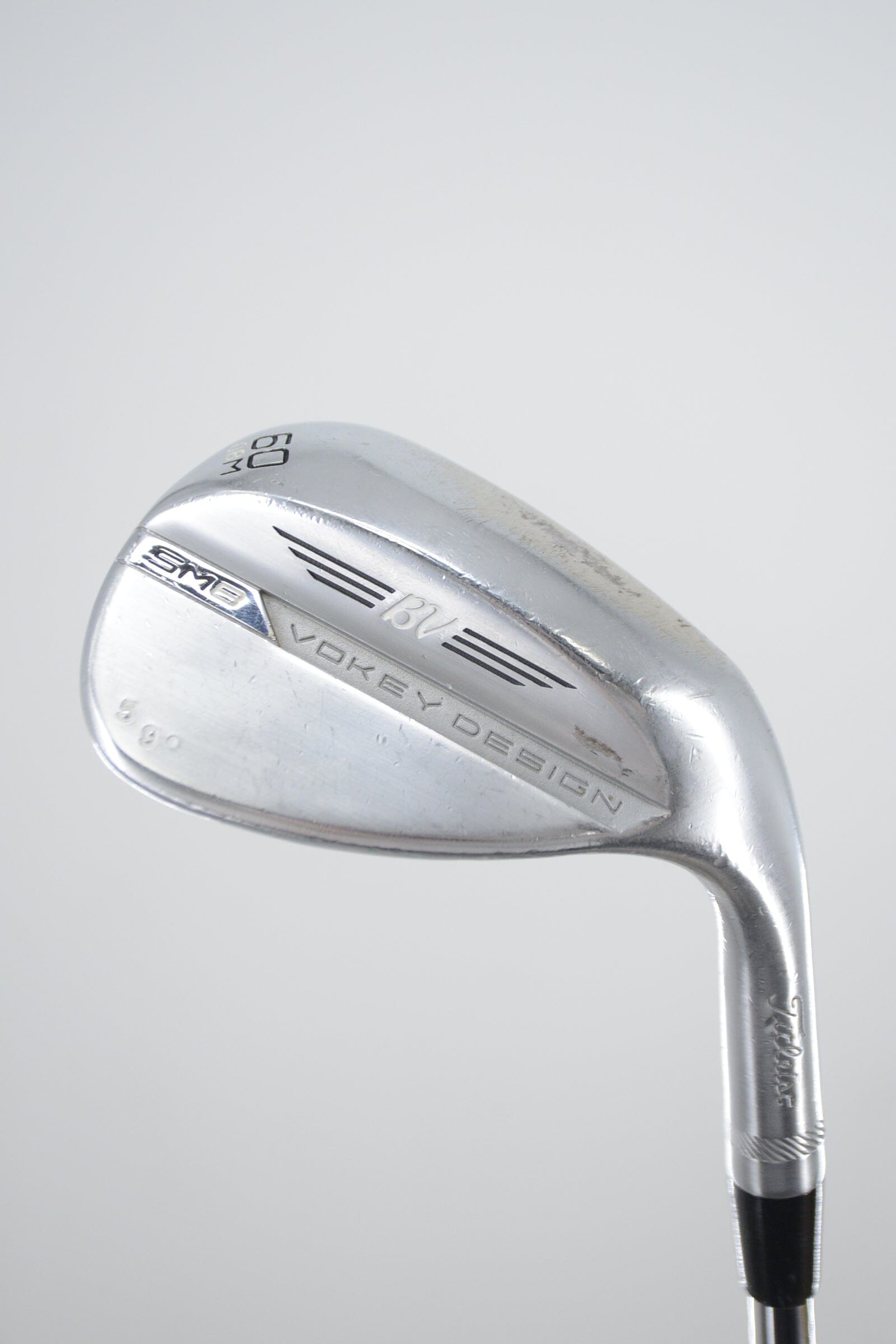 Titleist Vokey SM8 Tour Chrome 60 Degree Wedge S Flex 34.75" Golf Clubs GolfRoots 