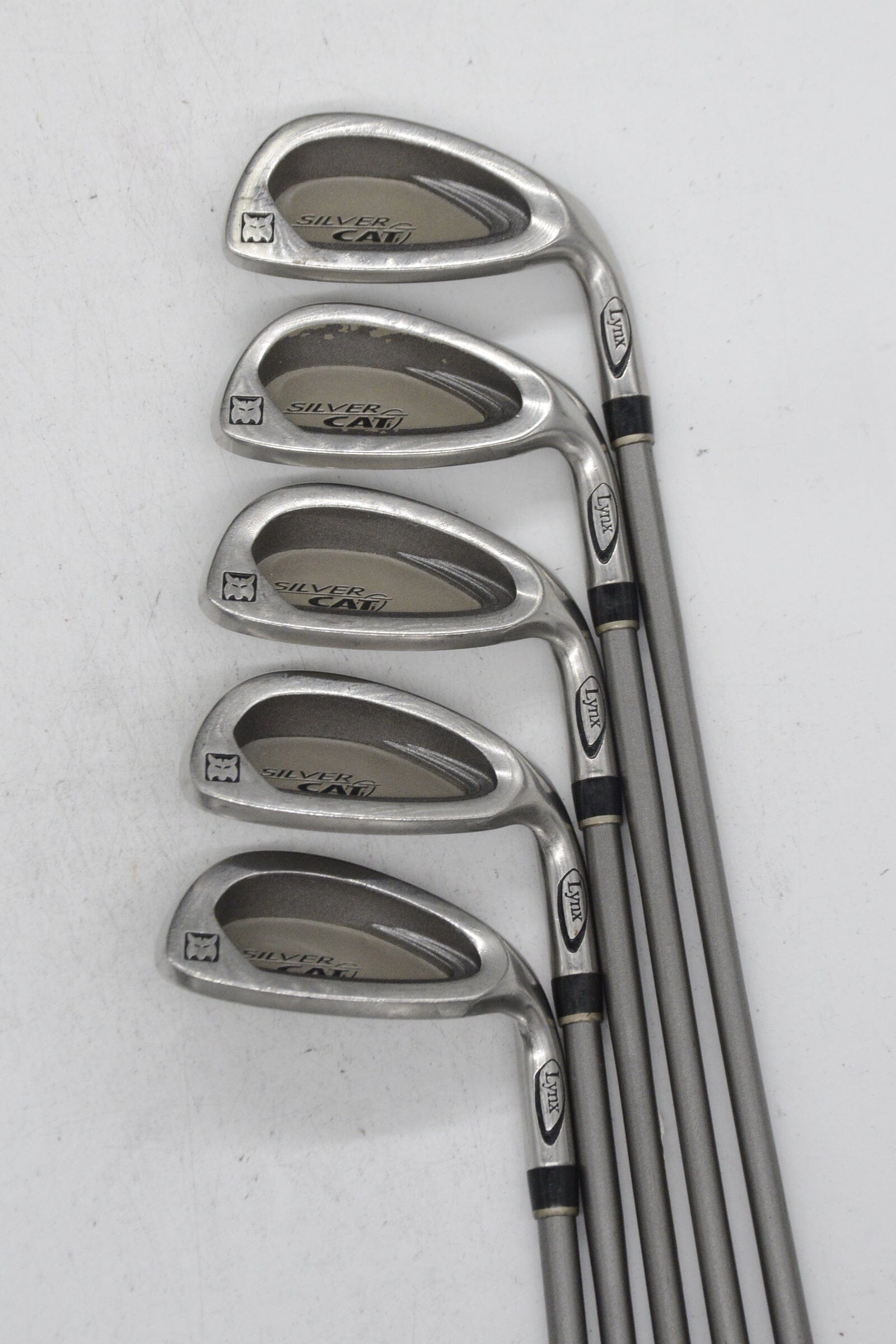 Lynx Silver Cat 6-PW Iron Set SR Flex -0.25" Golf Clubs GolfRoots 