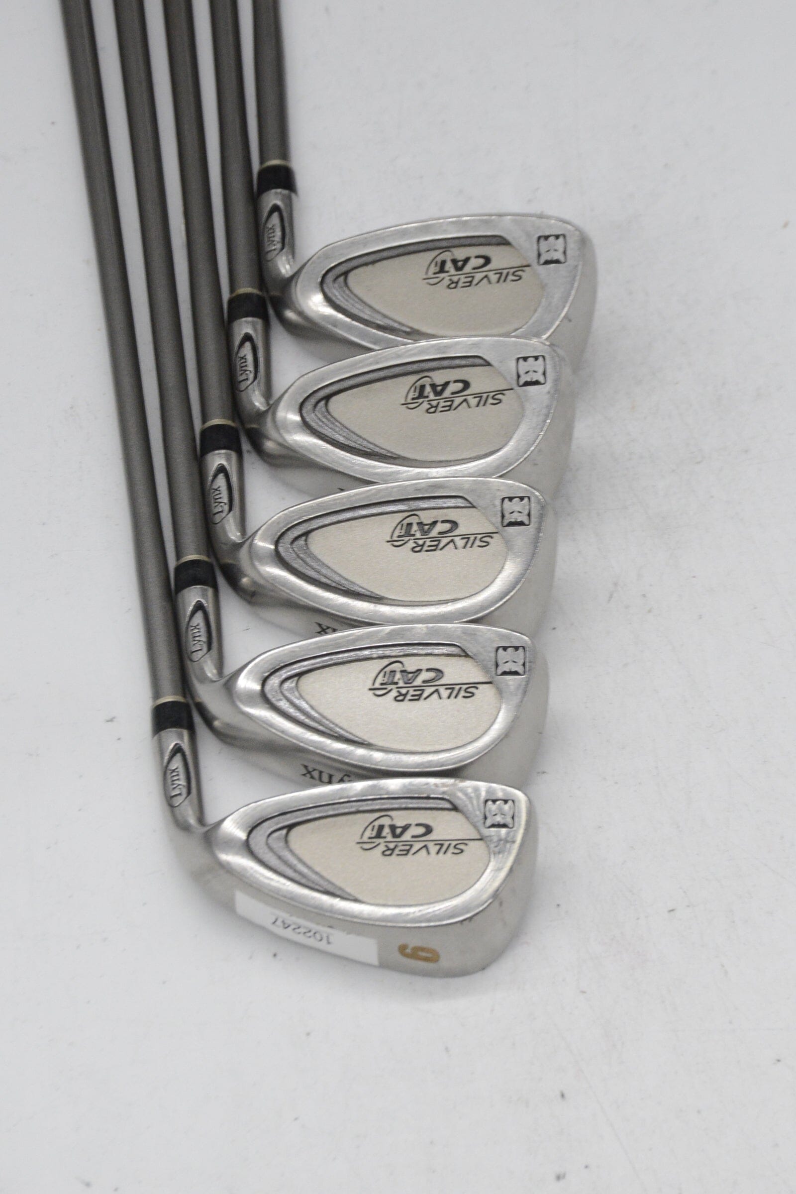 Lynx Silver Cat 6-PW Iron Set SR Flex -0.25" Golf Clubs GolfRoots 