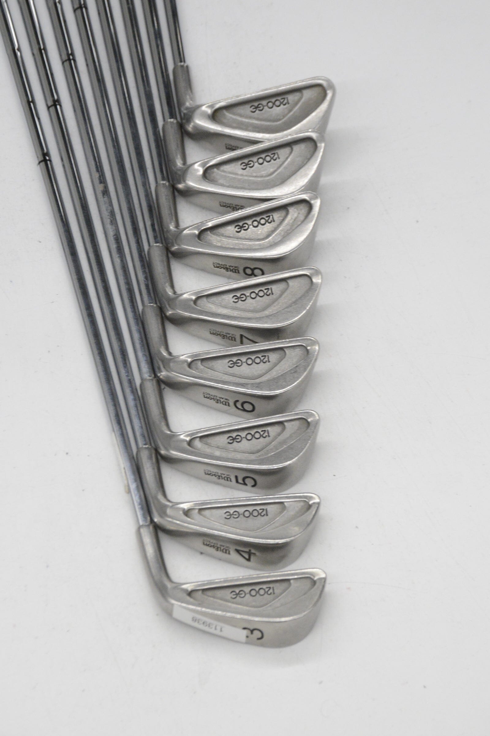 Wilson 1200-GE 3-PW Iron Set R Flex Std Length Golf Clubs GolfRoots 