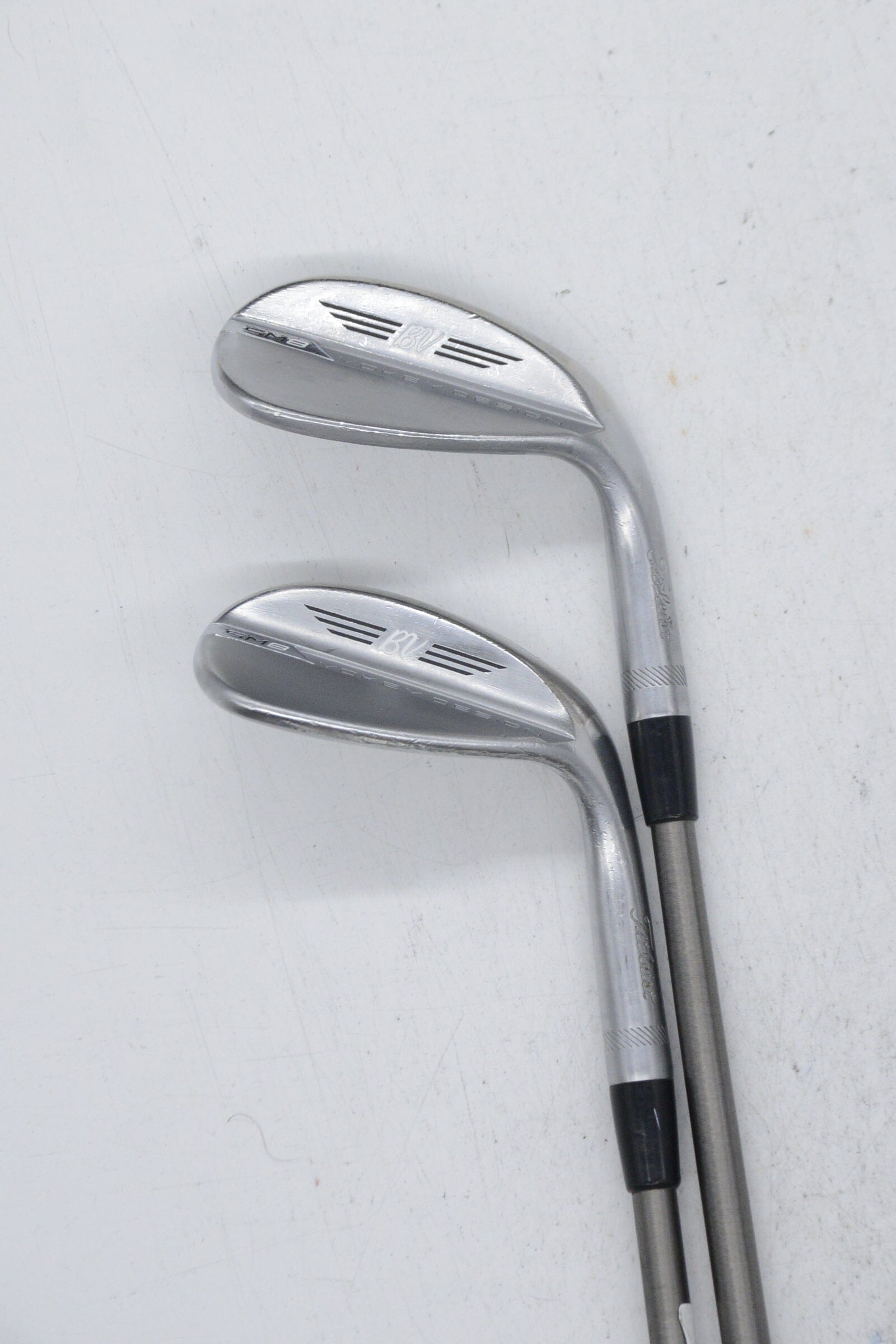 Titleist Vokey SM8 Tour Chrome 54 & 60 Degree Wedge Set R Flex Golf Clubs GolfRoots 