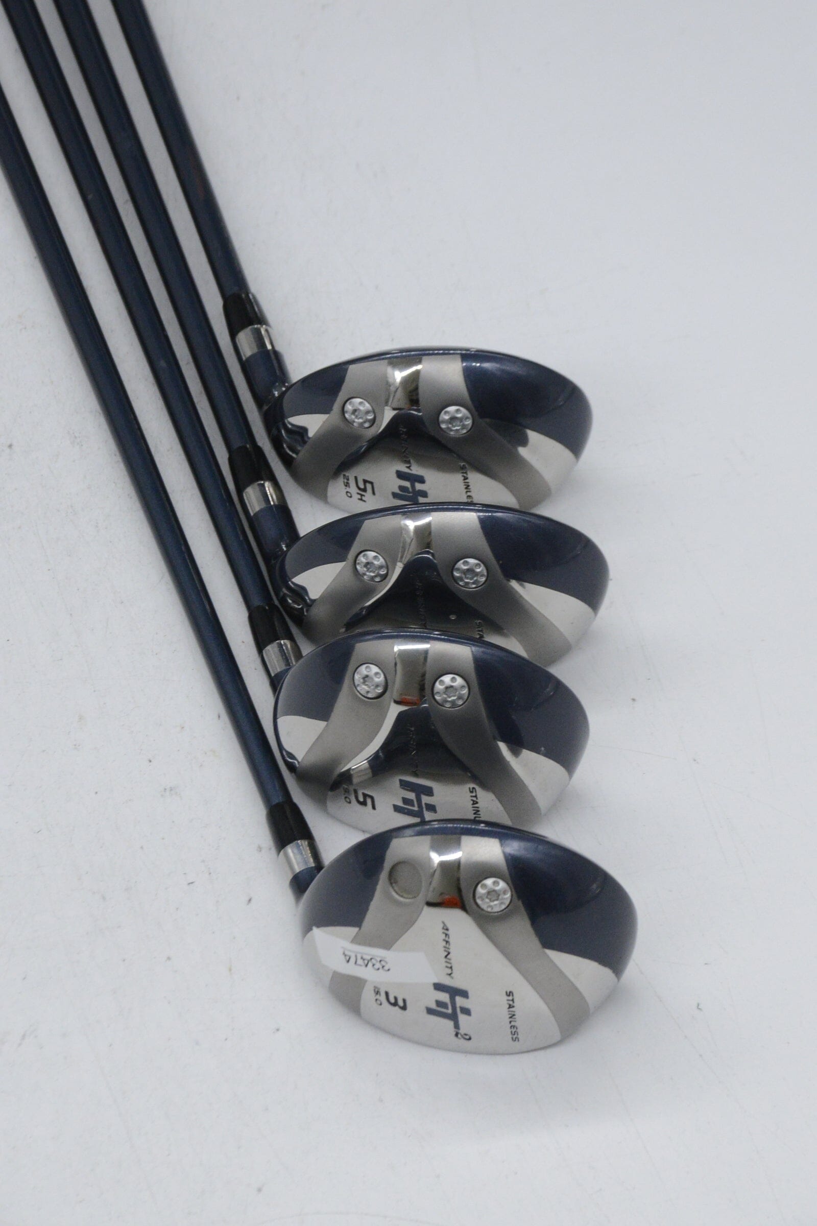 Women's Affinity HT2 3W, 5W, 4H, 5H Wood Set W Flex Golf Clubs GolfRoots 