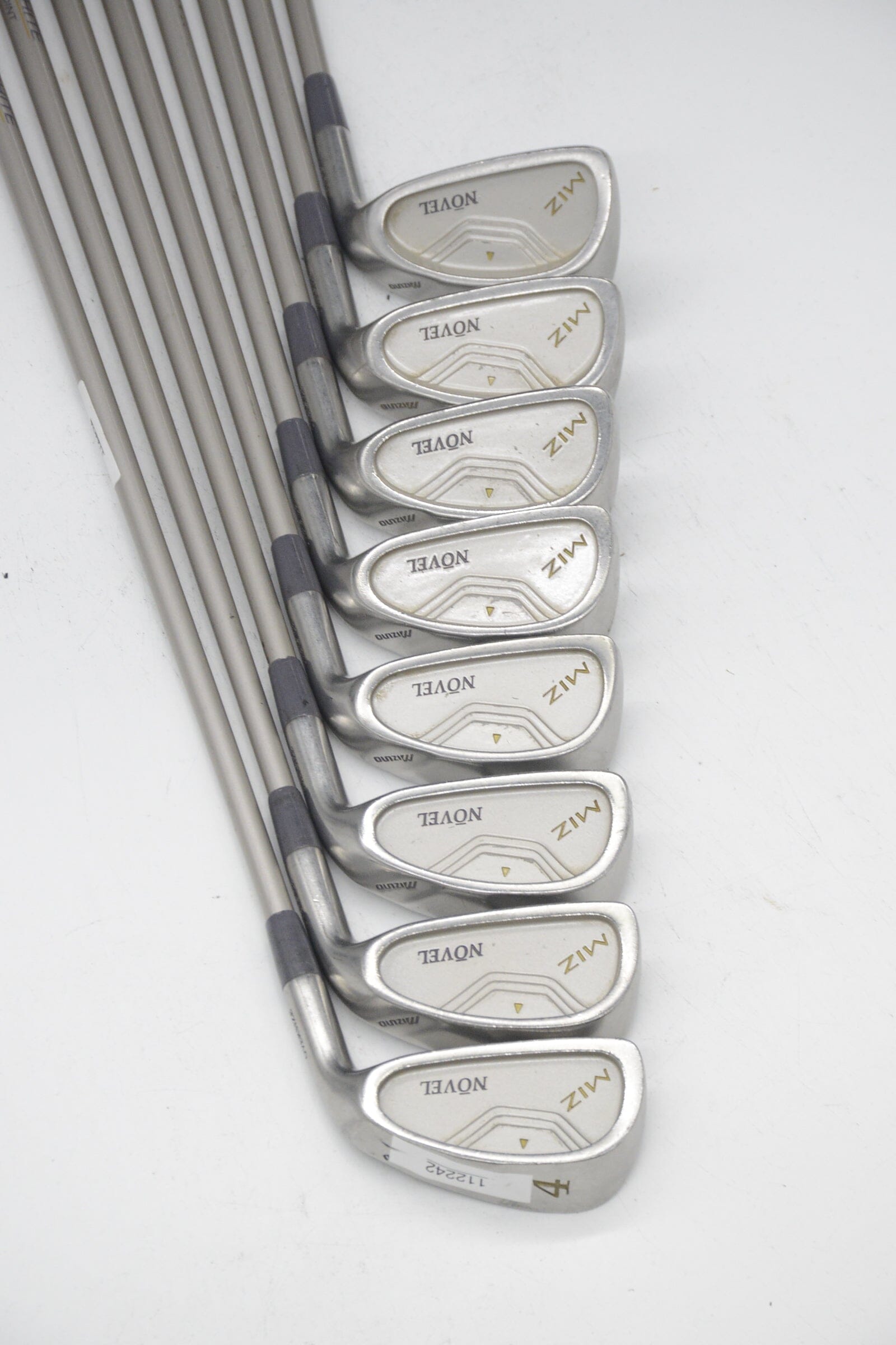 Women's Mizuno Miz Novel 4-PW, SW Iron Set W Flex Std Length Golf Clubs GolfRoots 