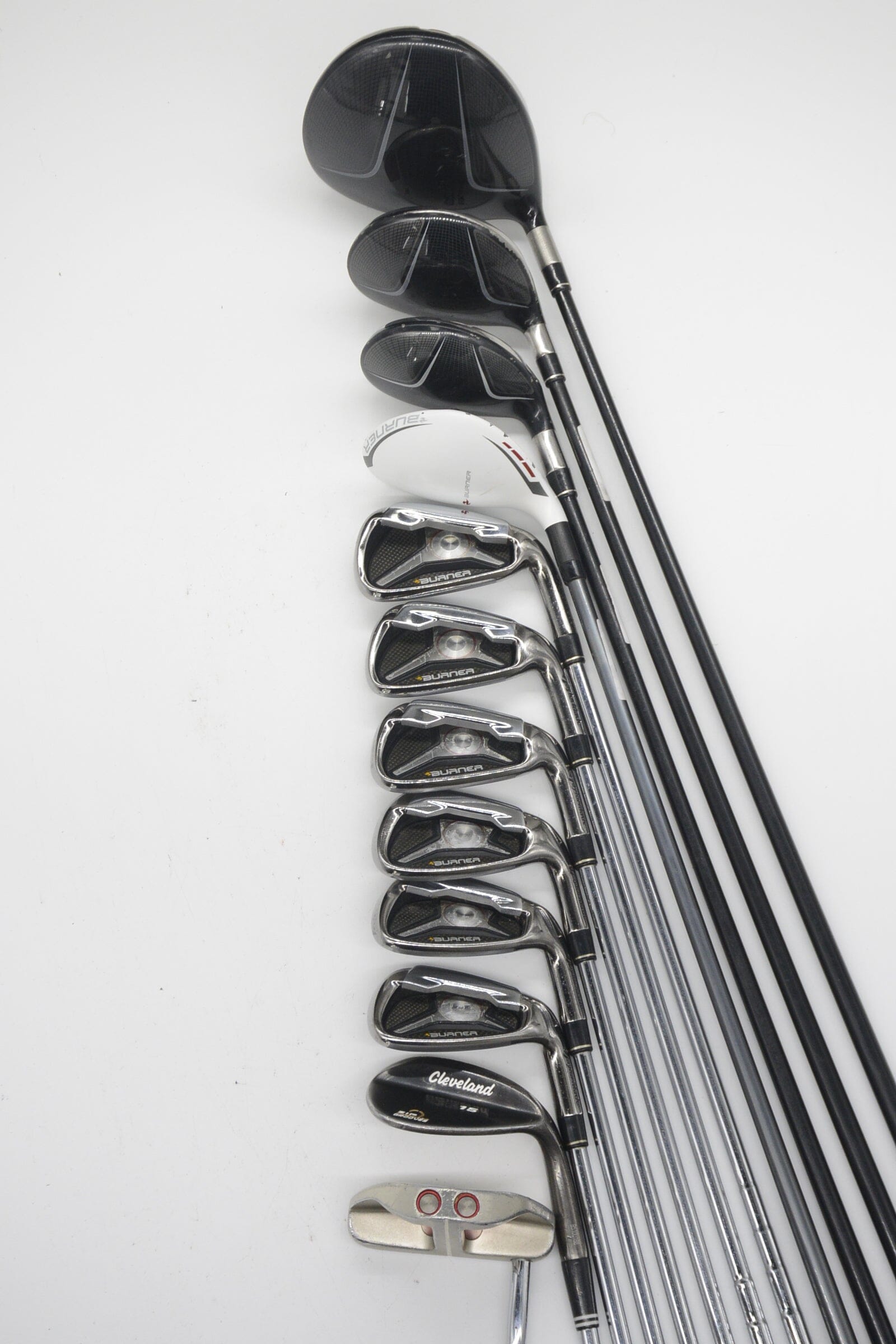 TaylorMade Burner '09 Mixed Full Set R Flex +0.25"