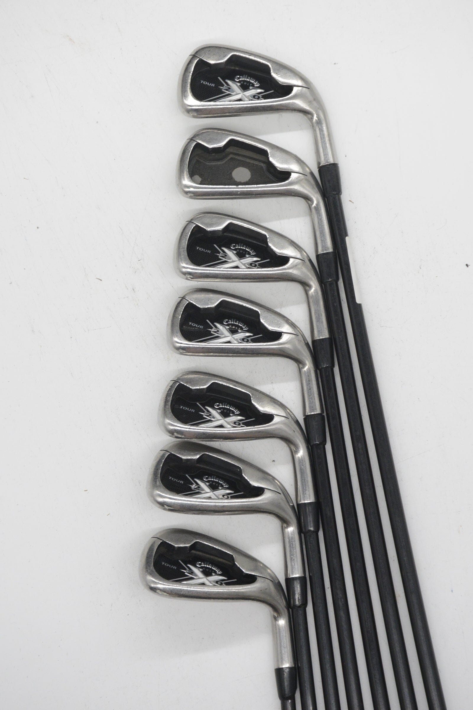 Callaway X-20 Tour 4-PW Iron Set S Flex -0.25" Golf Clubs GolfRoots 