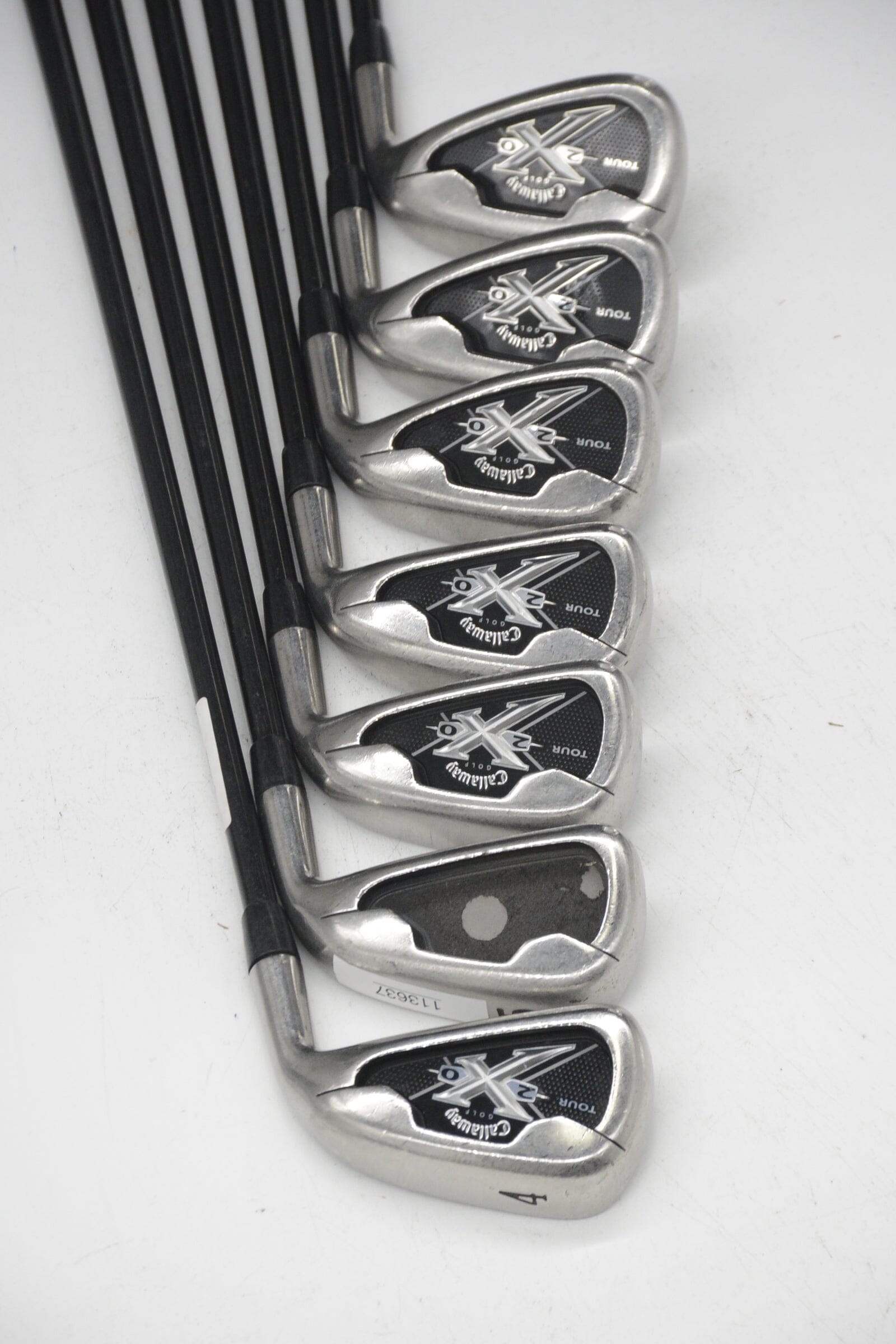 Callaway X-20 Tour 4-PW Iron Set S Flex -0.25" Golf Clubs GolfRoots 