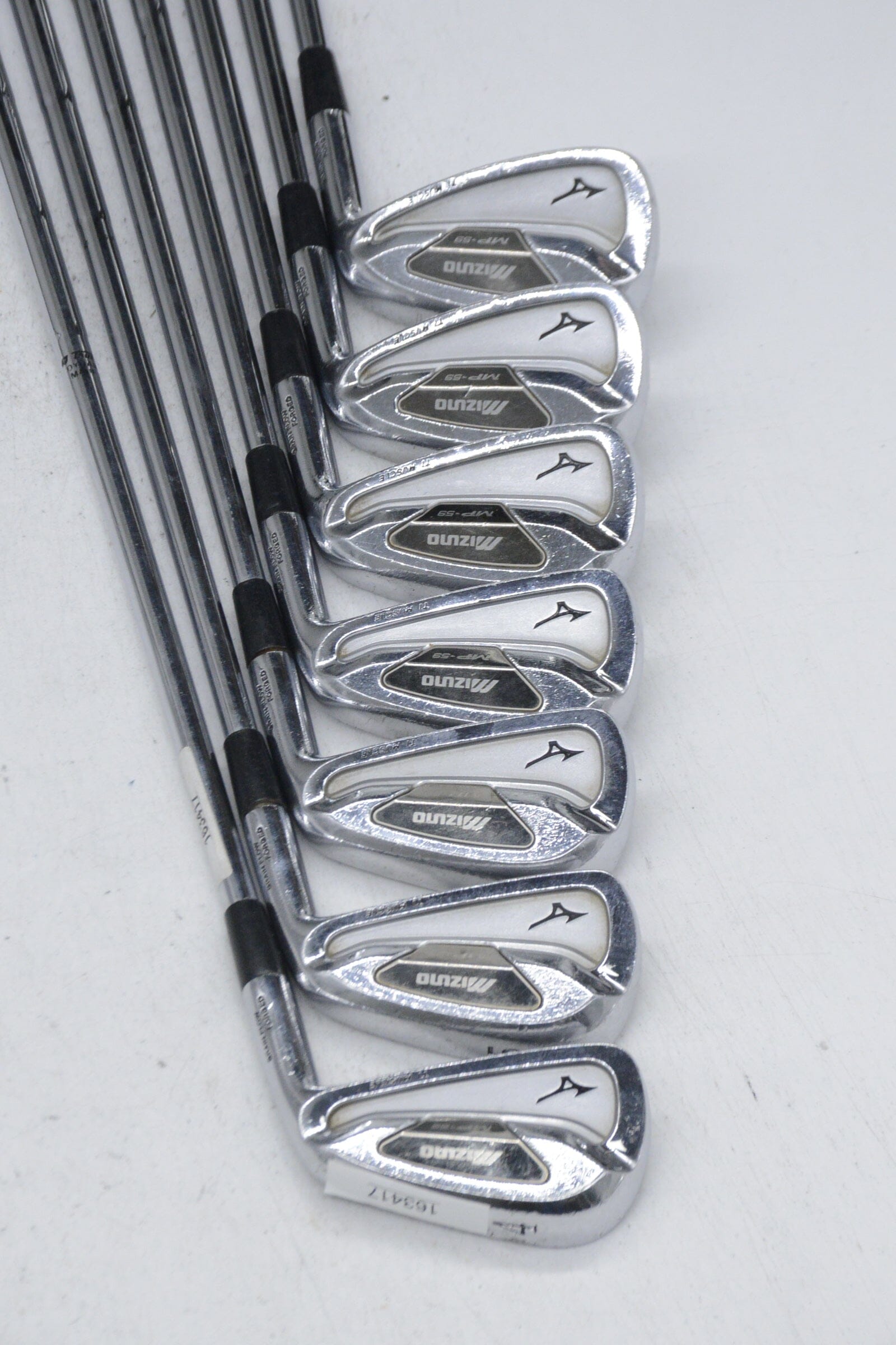 Mizuno MP-59 4-PW Iron Set S Flex +1" Golf Clubs GolfRoots 