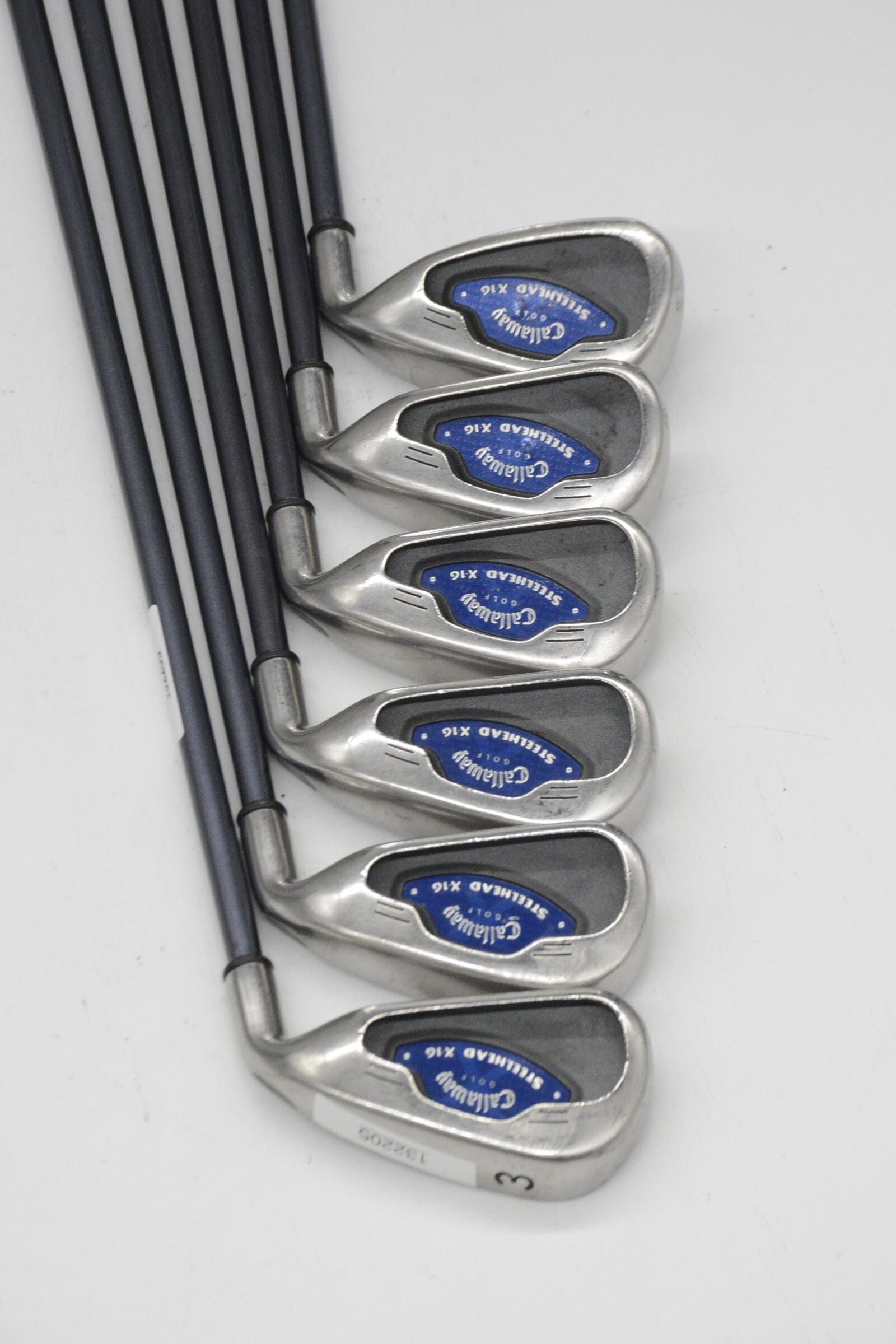 Callaway Steelhead X-16 3-8 Iron Set R Flex -0.25" Golf Clubs GolfRoots 