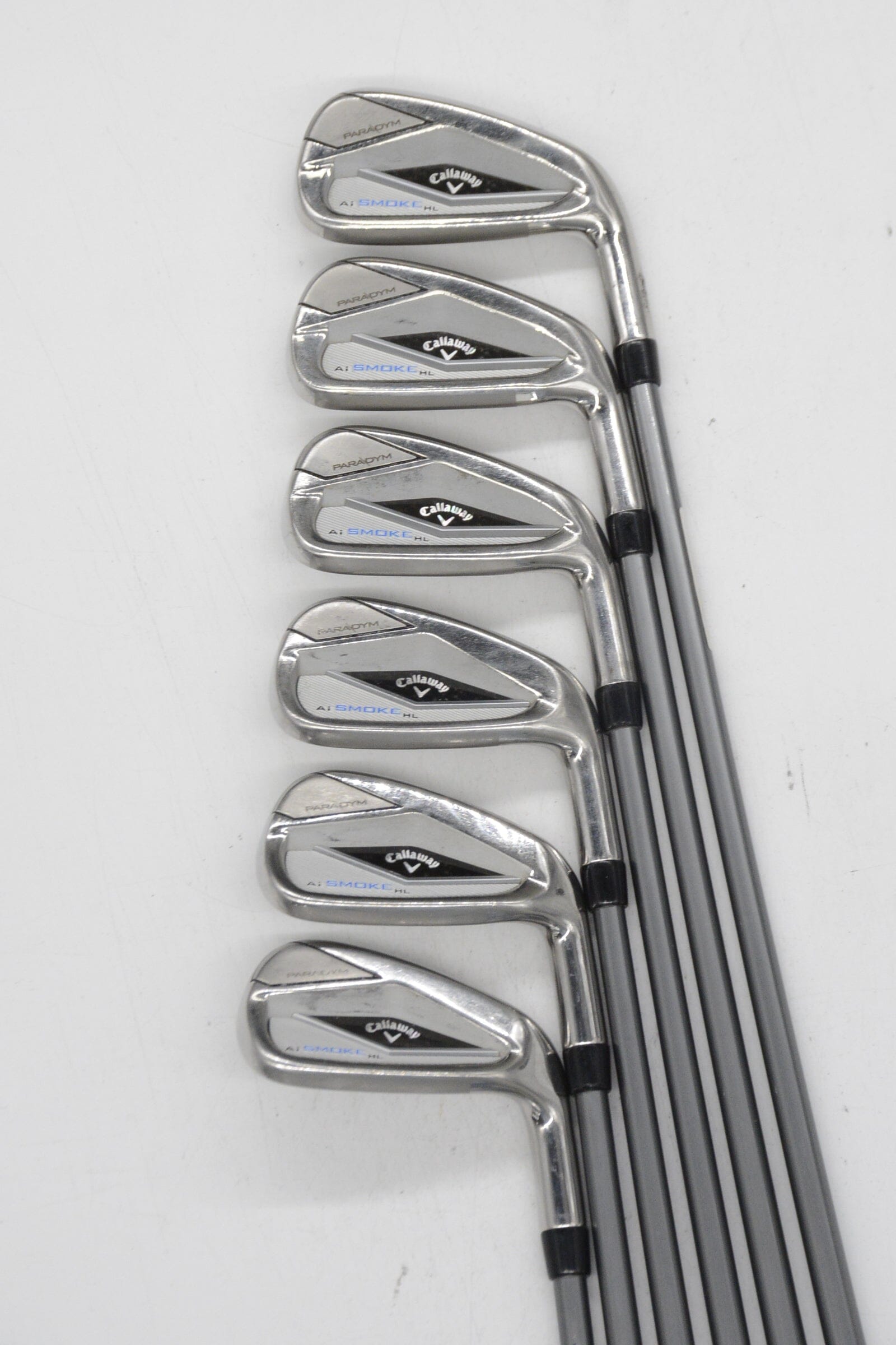 Callaway Paradym Ai Smoke HL 5-PW Iron Set R Flex -0.75" Golf Clubs GolfRoots 