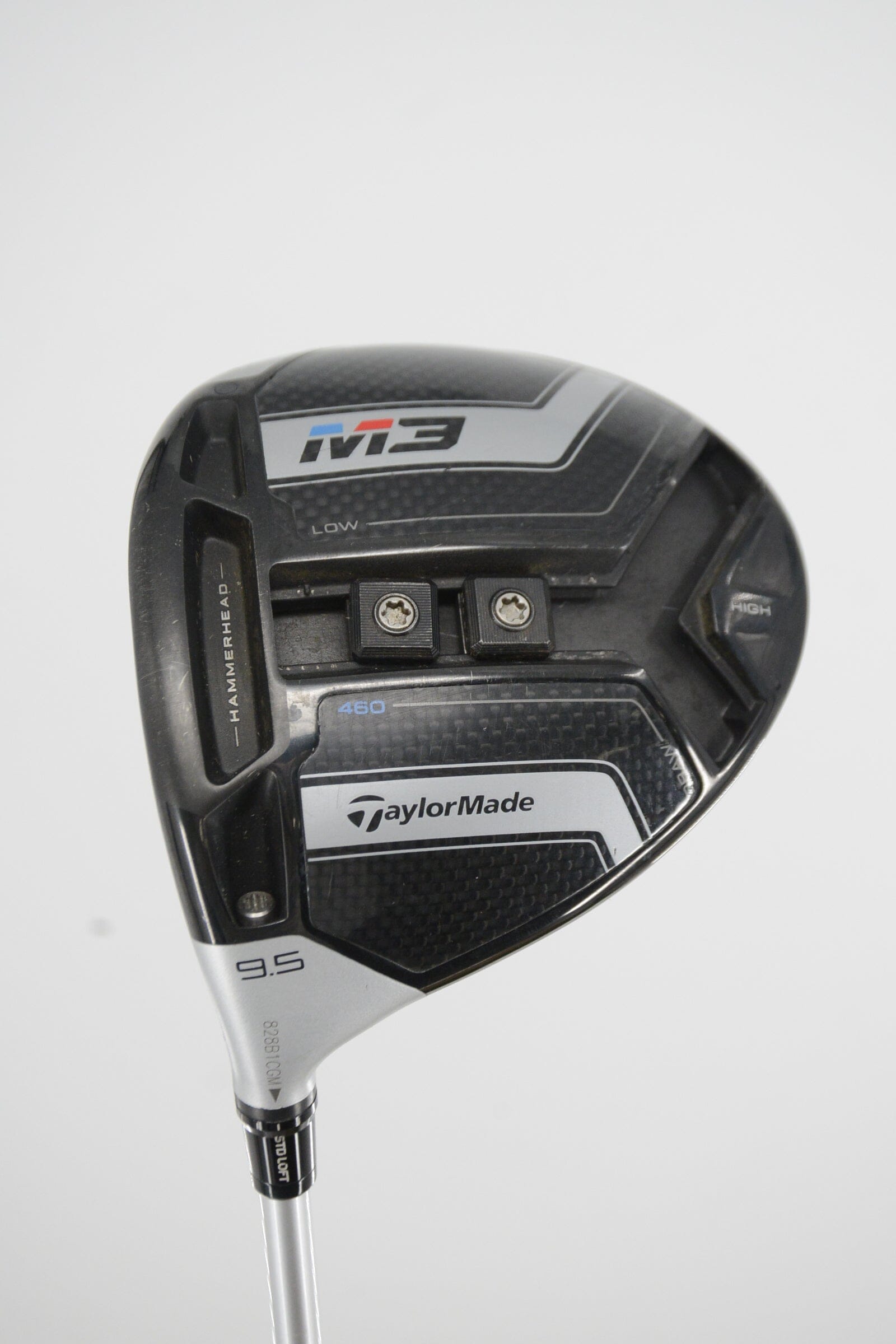 Lefty TaylorMade M3 9.5 Degree Driver S Flex 45.25" Golf Clubs GolfRoots 