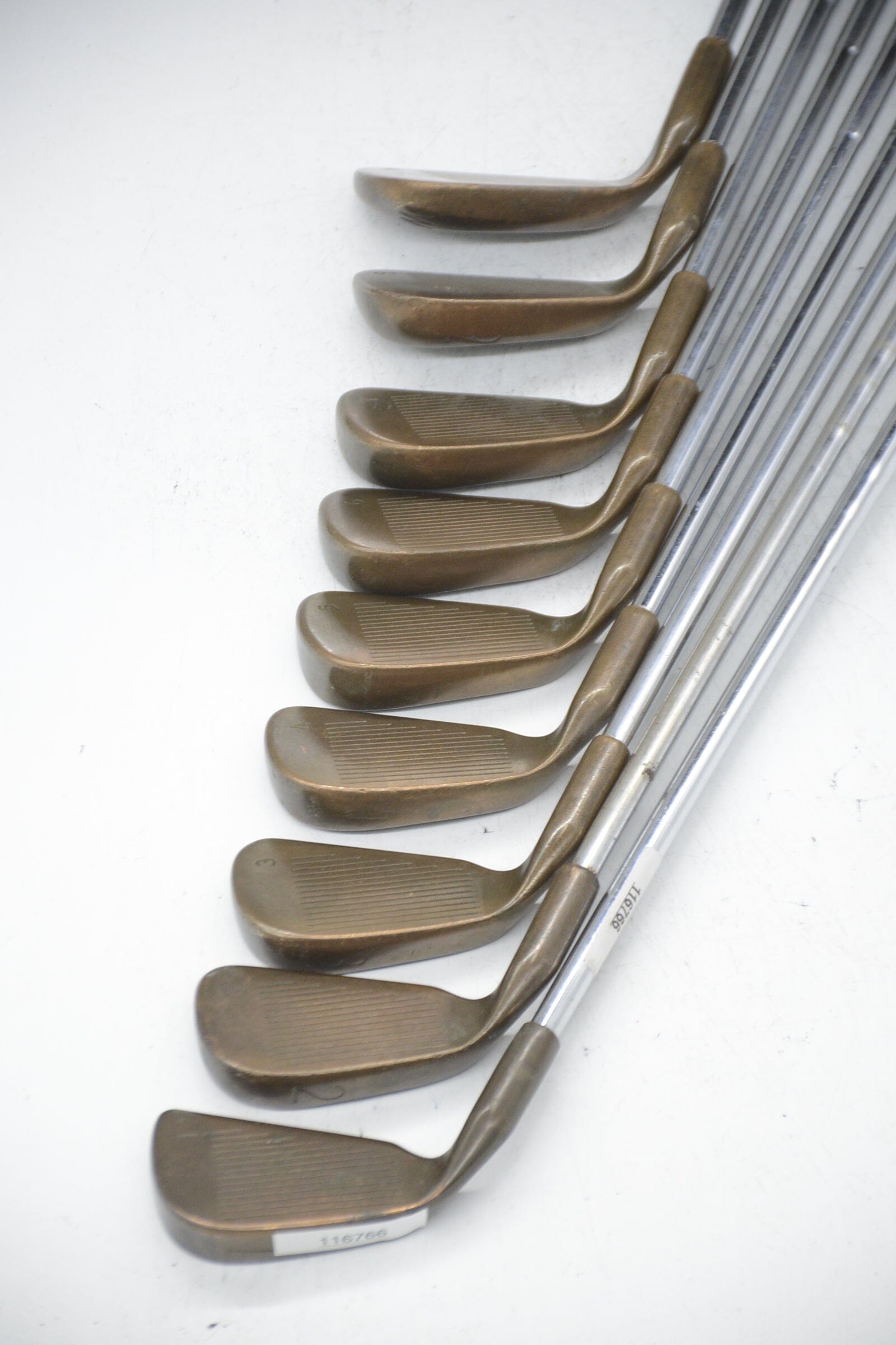 Ping Eye 2 + Beryllium Copper 1-7, 9-PW Iron Set S Flex +0.25" Golf Clubs GolfRoots 