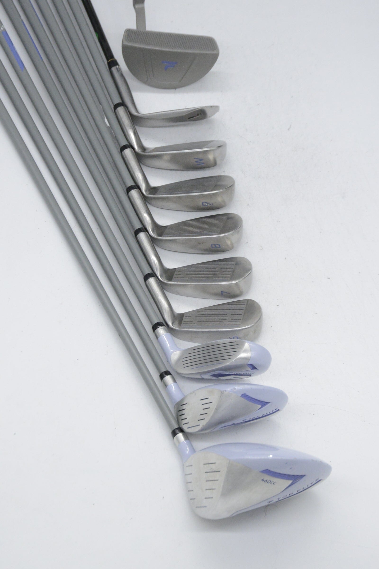 Women's Lefty Top Flite 2024 XL Mixed Full Set W Flex -0.5" Golf Clubs GolfRoots 