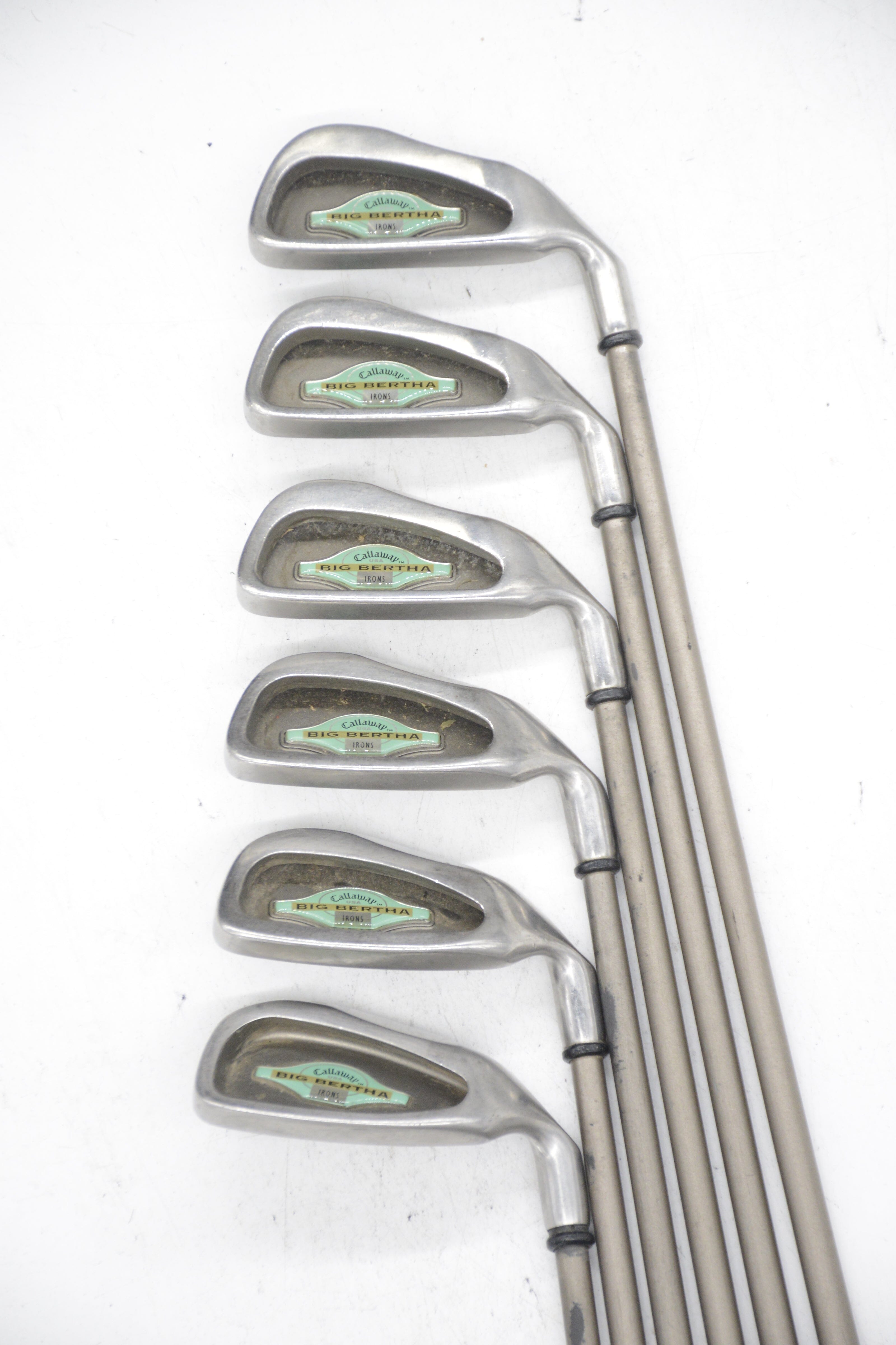 Women's Callaway Big Bertha 1996 4-6, 8-PW Iron Set W Flex -0.5" Golf Clubs GolfRoots 