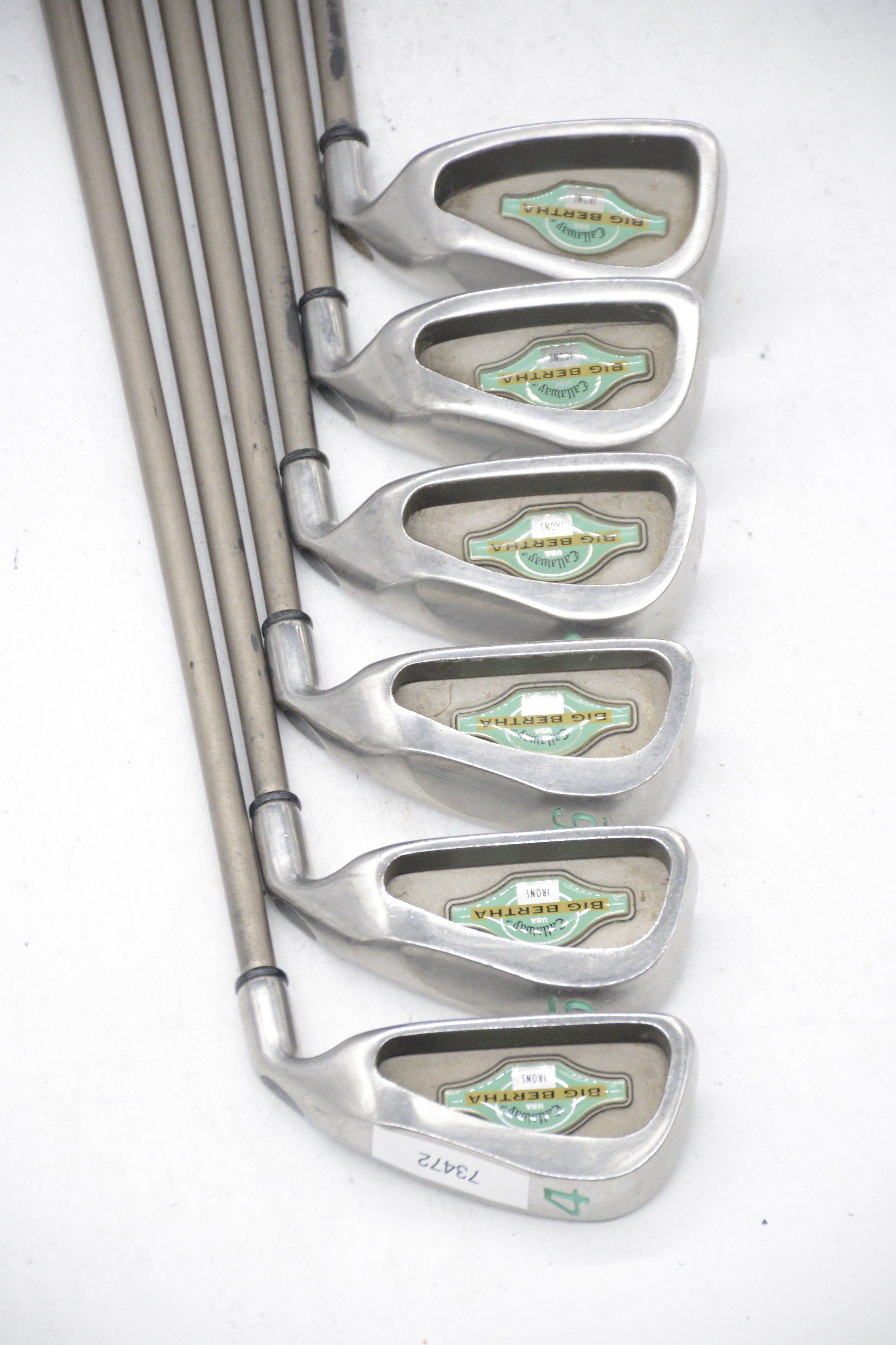 Women's Callaway Big Bertha 1996 4-6, 8-PW Iron Set W Flex -0.5" Golf Clubs GolfRoots 