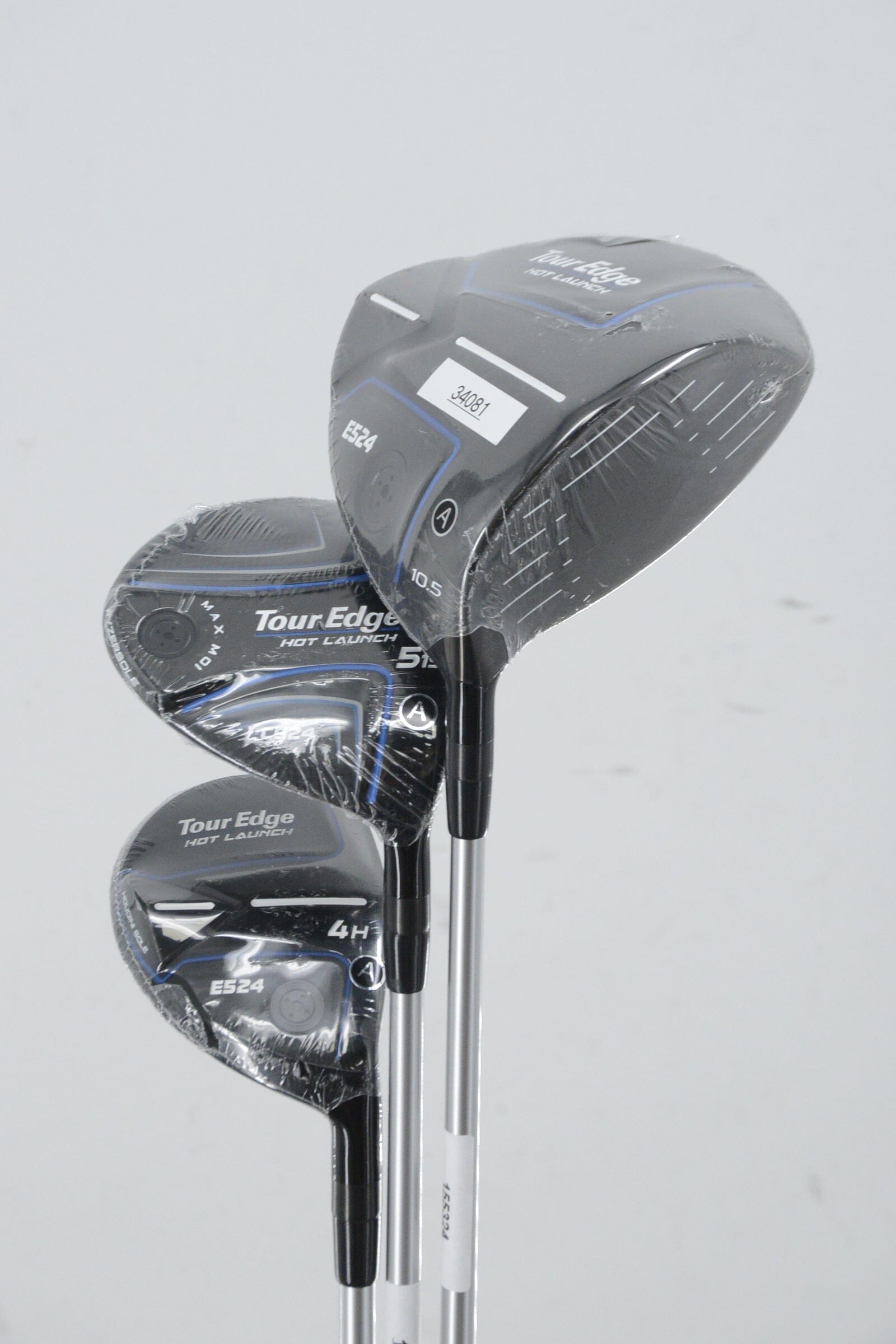 NEW Tour Edge Hot Launch E524 D, 5W, 4H Wood Set SR Flex Golf Clubs GolfRoots 