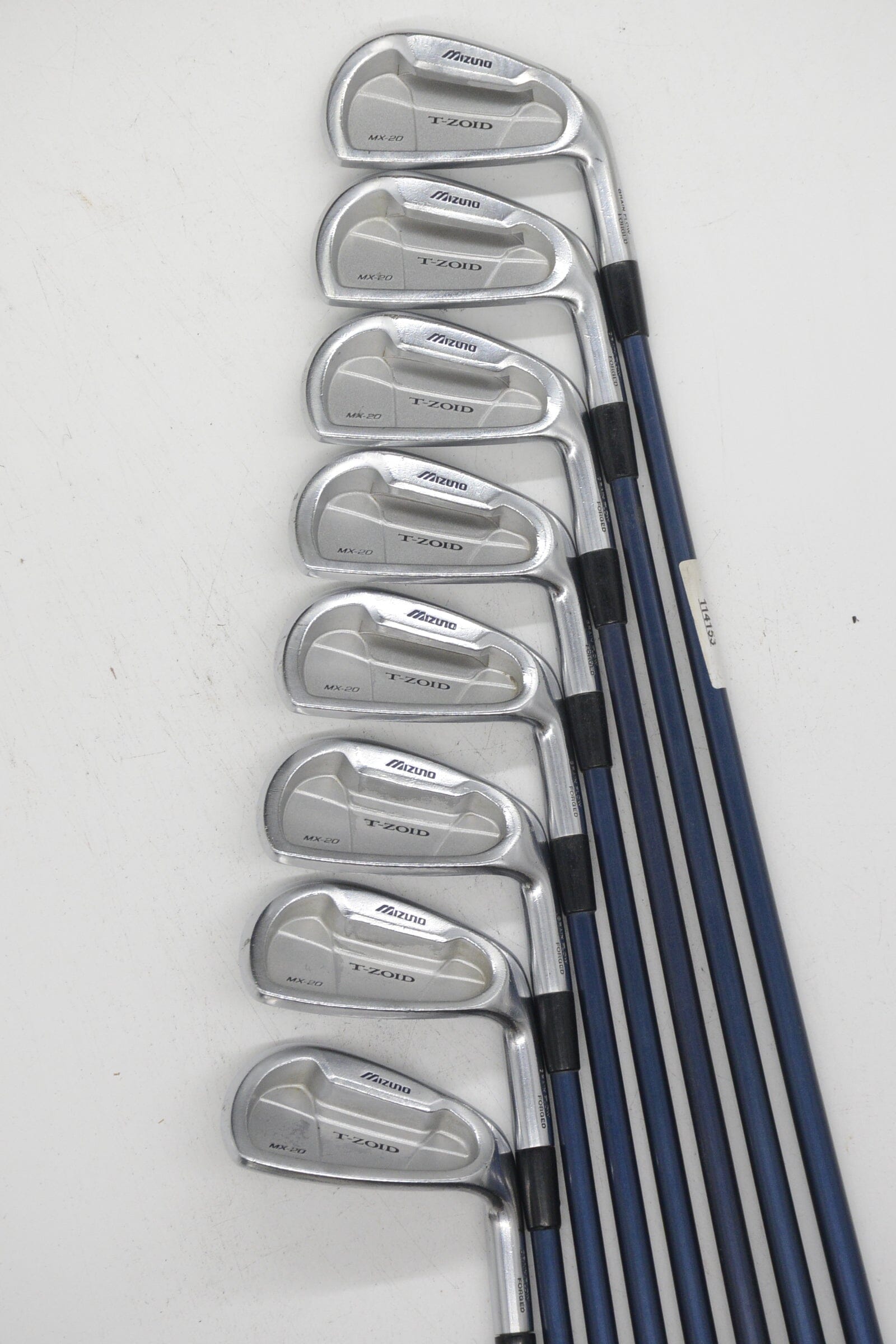Mizuno MX 20 3-PW Iron Set R Flex -0.25" Golf Clubs GolfRoots 