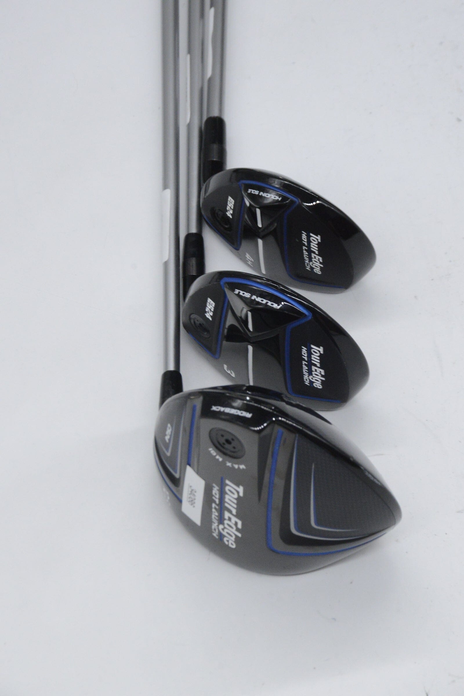 Tour Edge Hot Launch C524 D, 3W, 4H Wood Set R Flex Golf Clubs GolfRoots 
