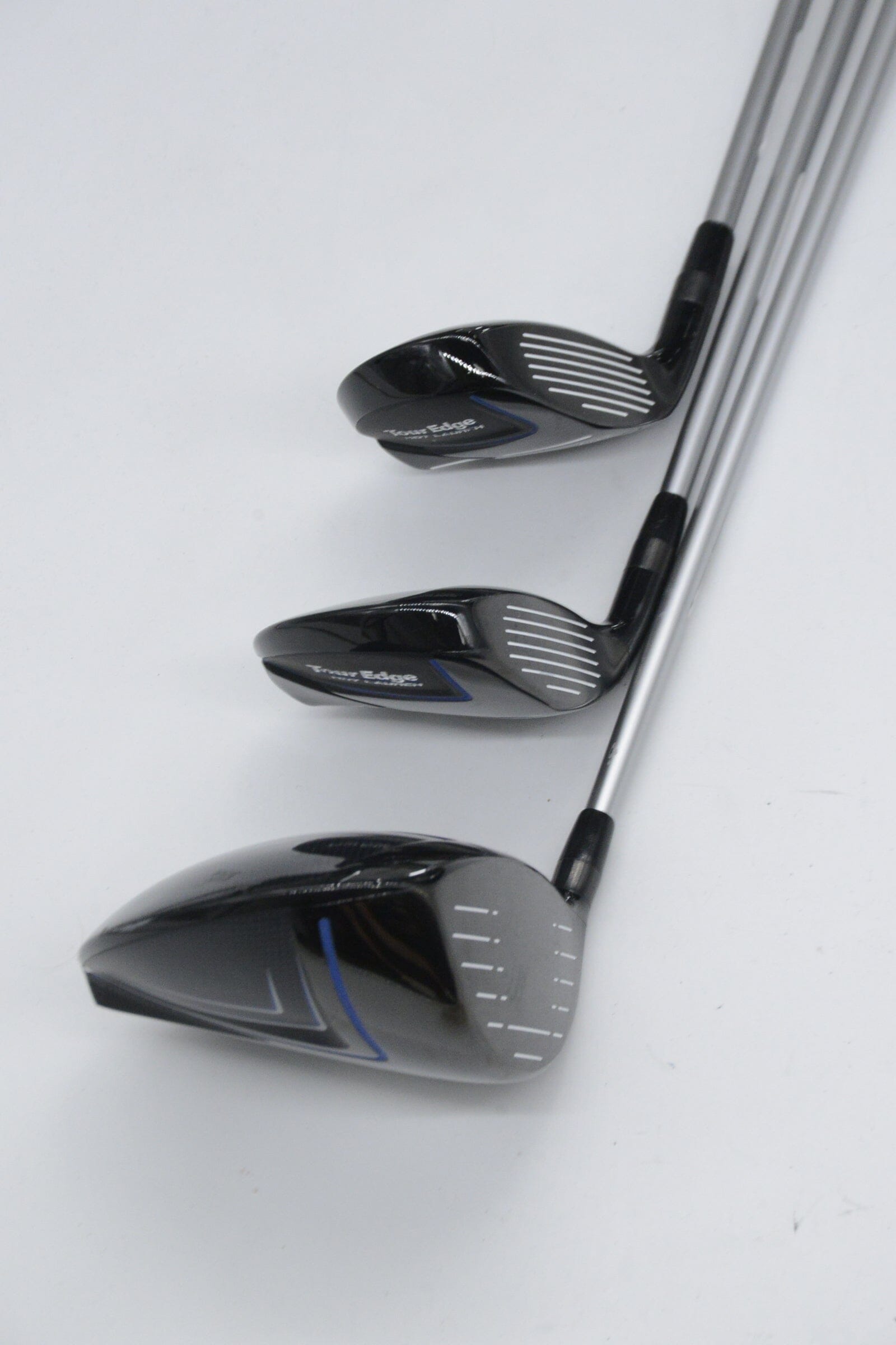 Tour Edge Hot Launch C524 D, 3W, 4H Wood Set R Flex Golf Clubs GolfRoots 
