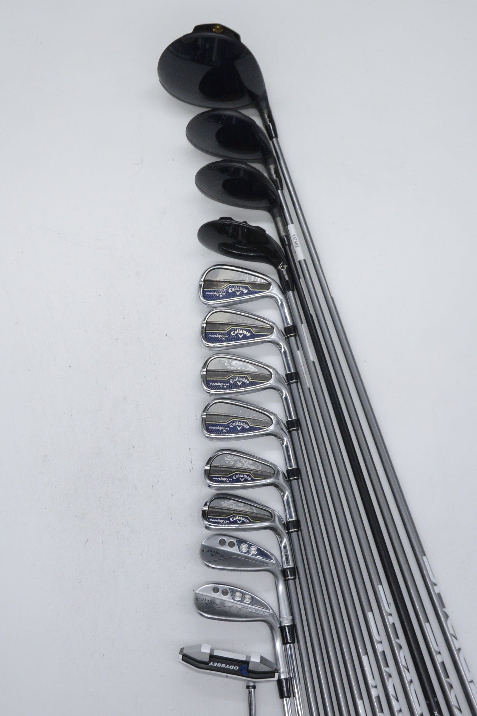 Callaway Paradym X Mixed Full Set R Flex -0.75" Golf Clubs GolfRoots 