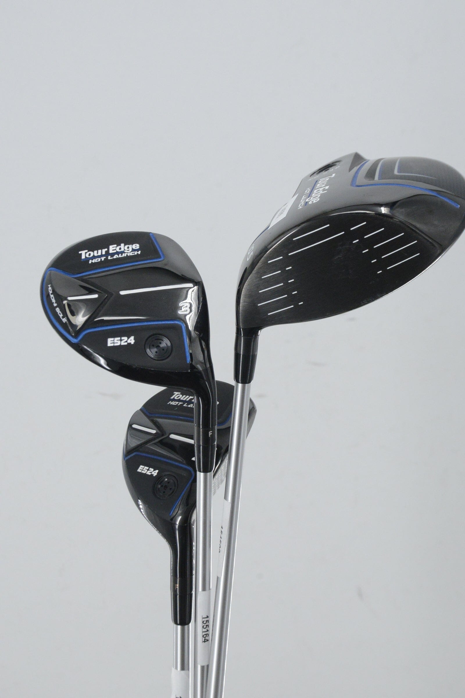 Tour Edge Hot Launch C524 D, 3W, 4H Wood Set R Flex Golf Clubs GolfRoots 